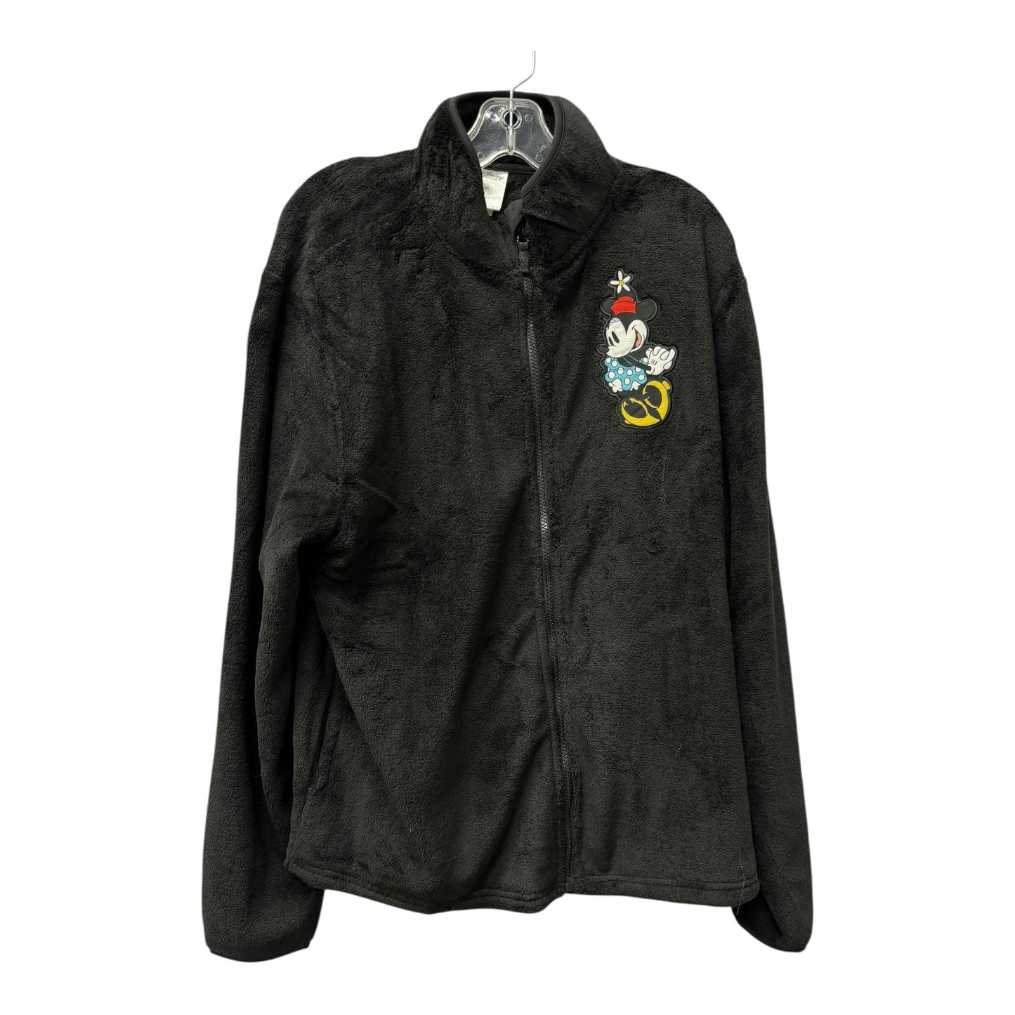 Jacket Fleece By Disney In Black, Size:2X