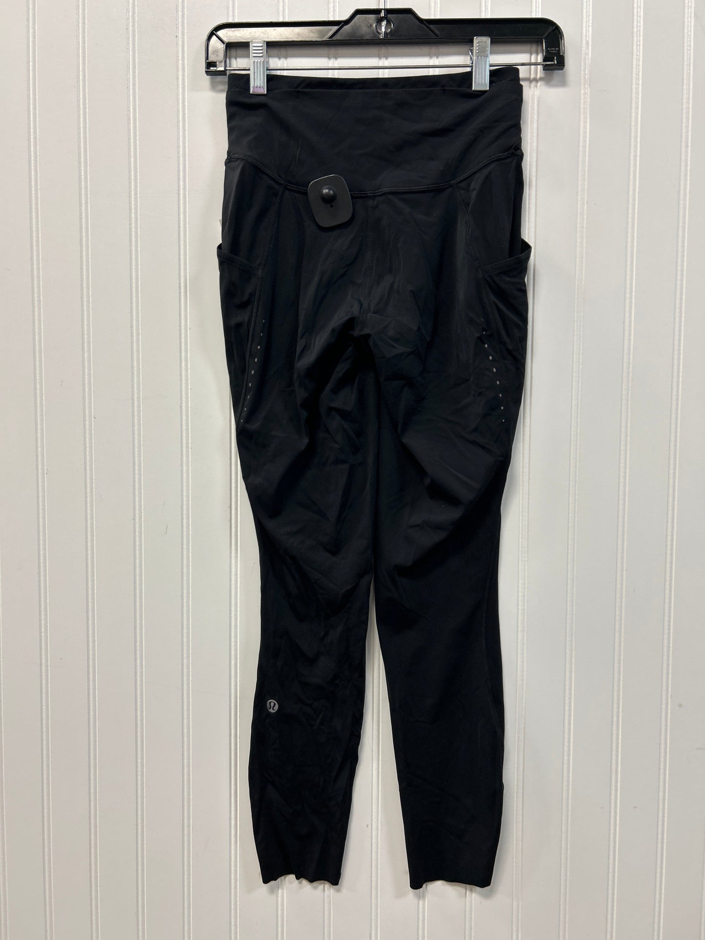 Athletic Pants By Lululemon In Black, Size:4