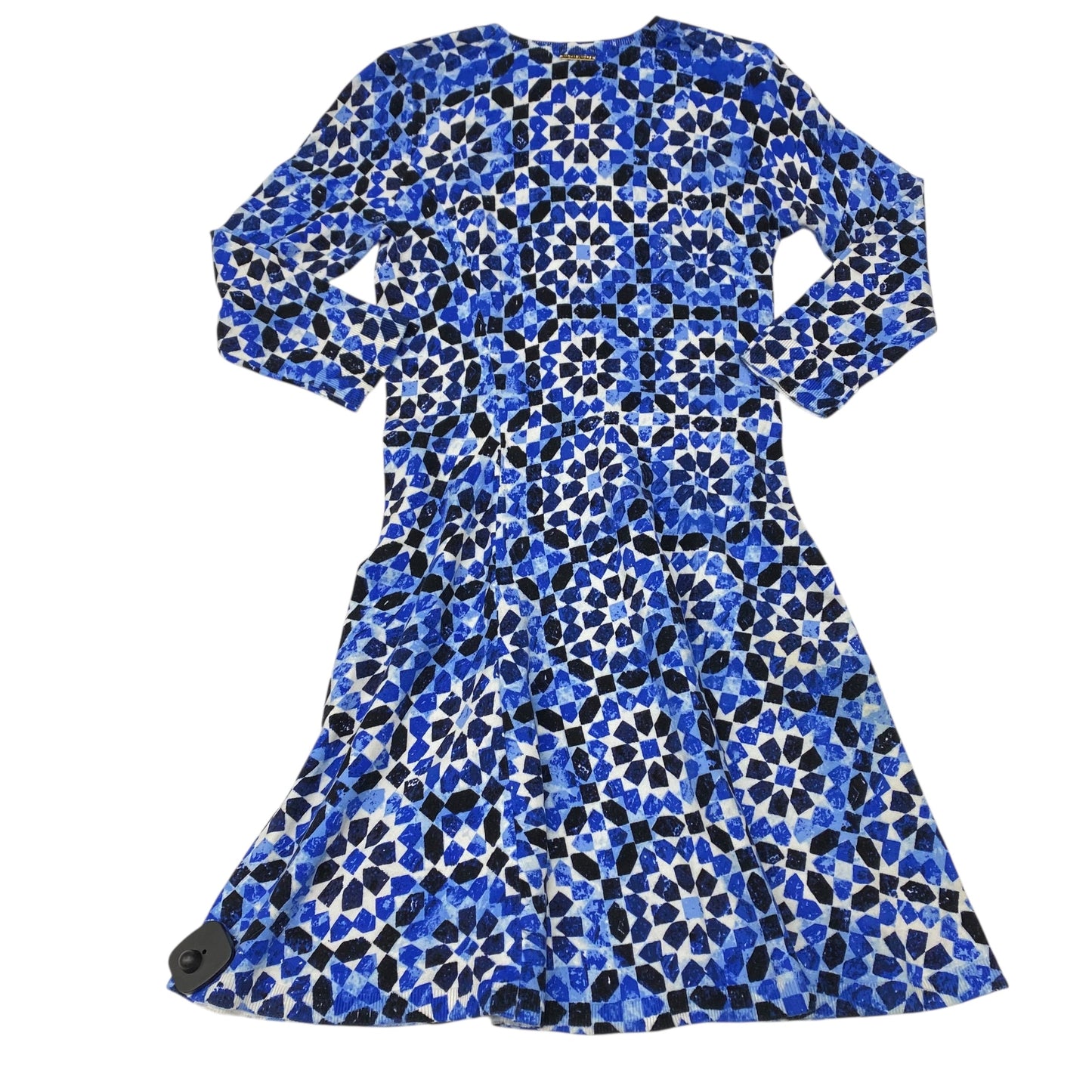 Dress Sweater By Michael By Michael Kors In Blue & White, Size:S