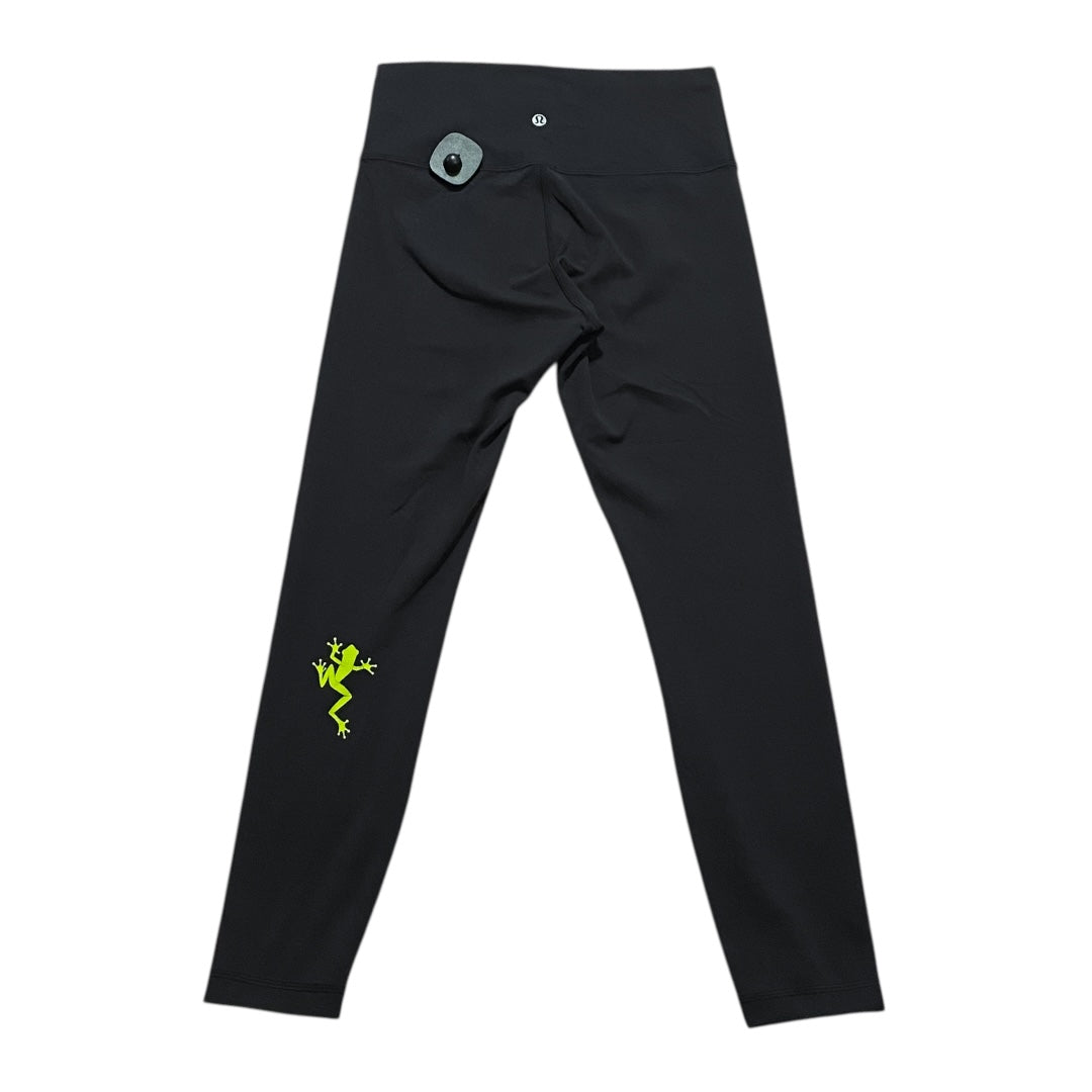 Athletic Leggings By Lululemon In Black, Size:8