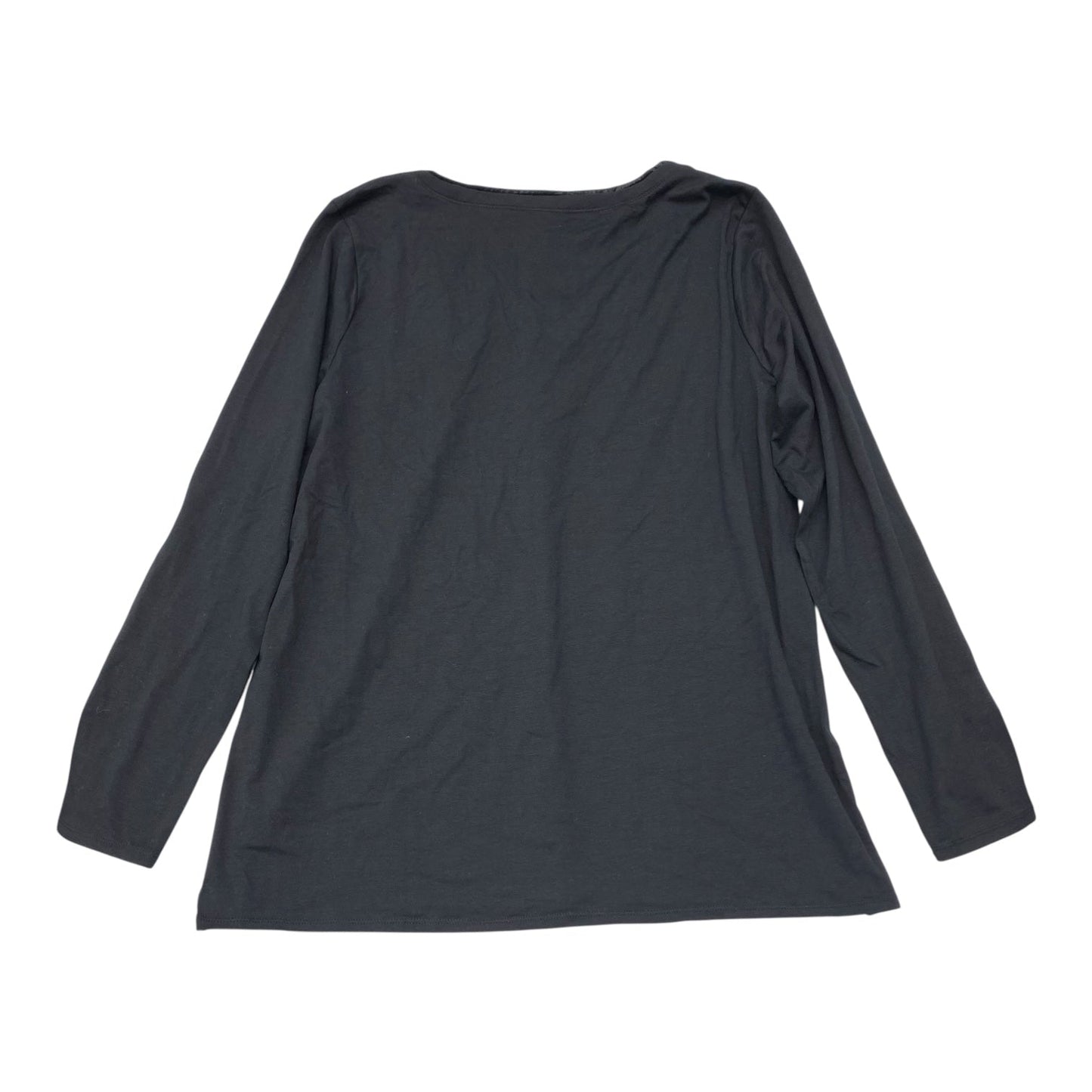 Top Ls By J. Jill In Black, Size:Xl