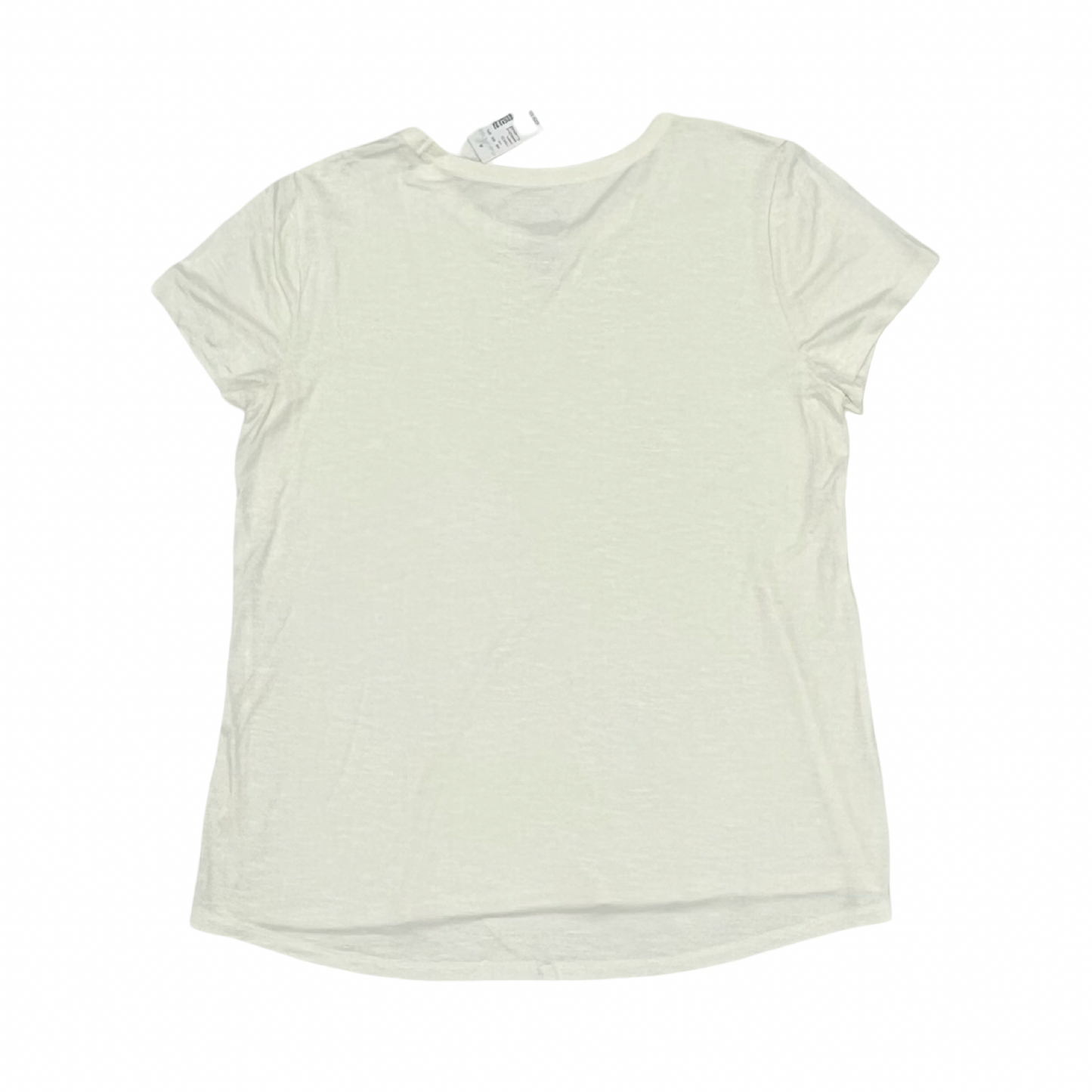 Top Ss Basic By Maurices In Cream, Size:Xl