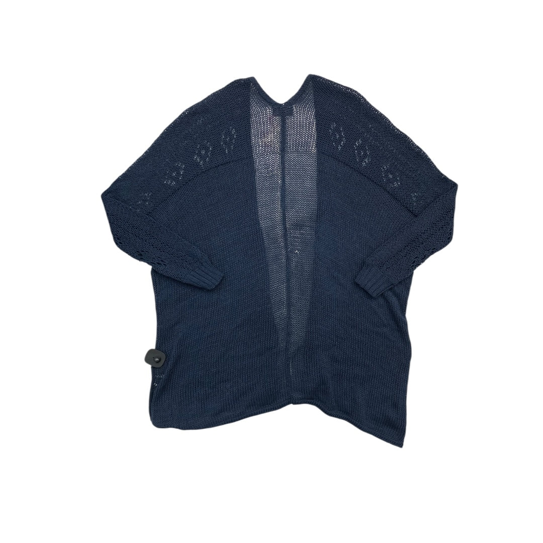 Sweater Cardigan By Wooden Ships In Navy, Size:M