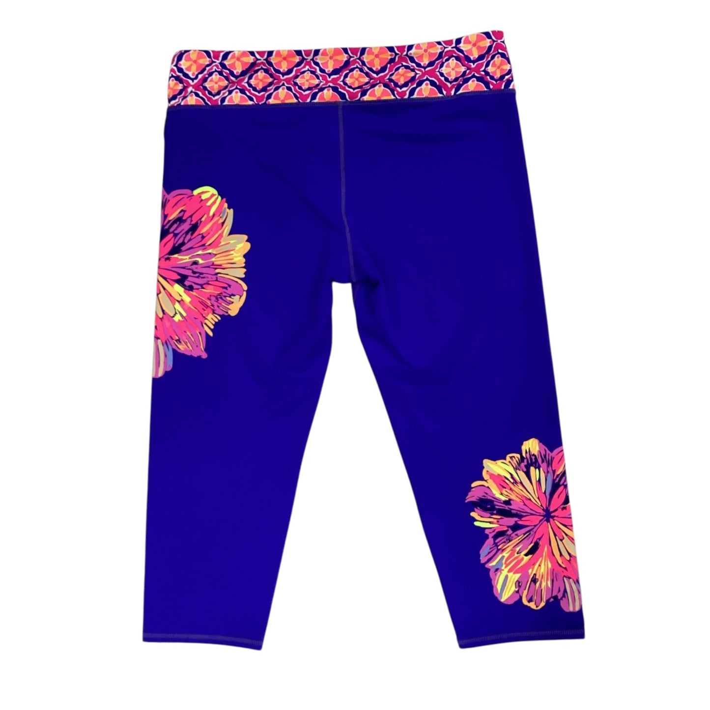 Capris Designer By Lilly Pulitzer In Multi, Size:Xl