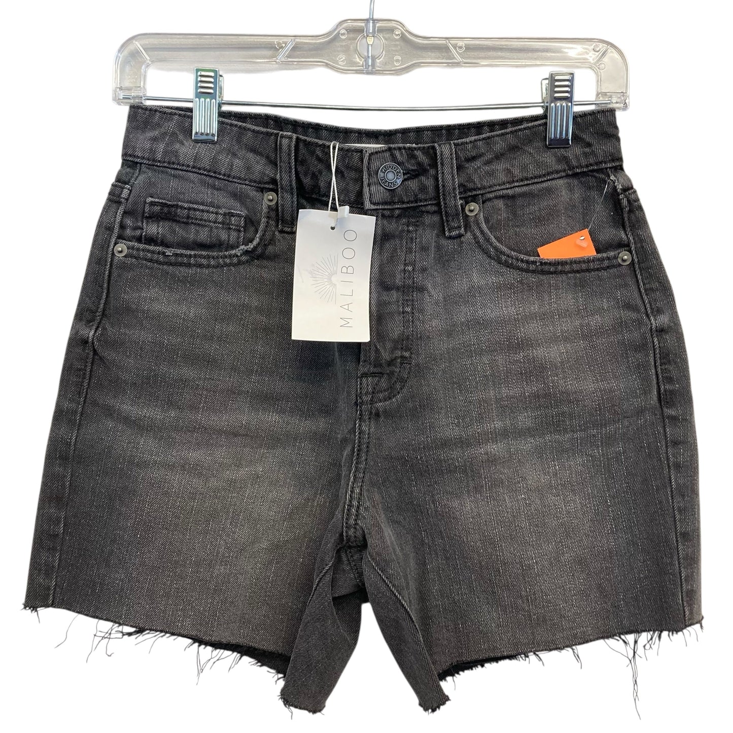Shorts By Hidden In Black Denim, Size:0