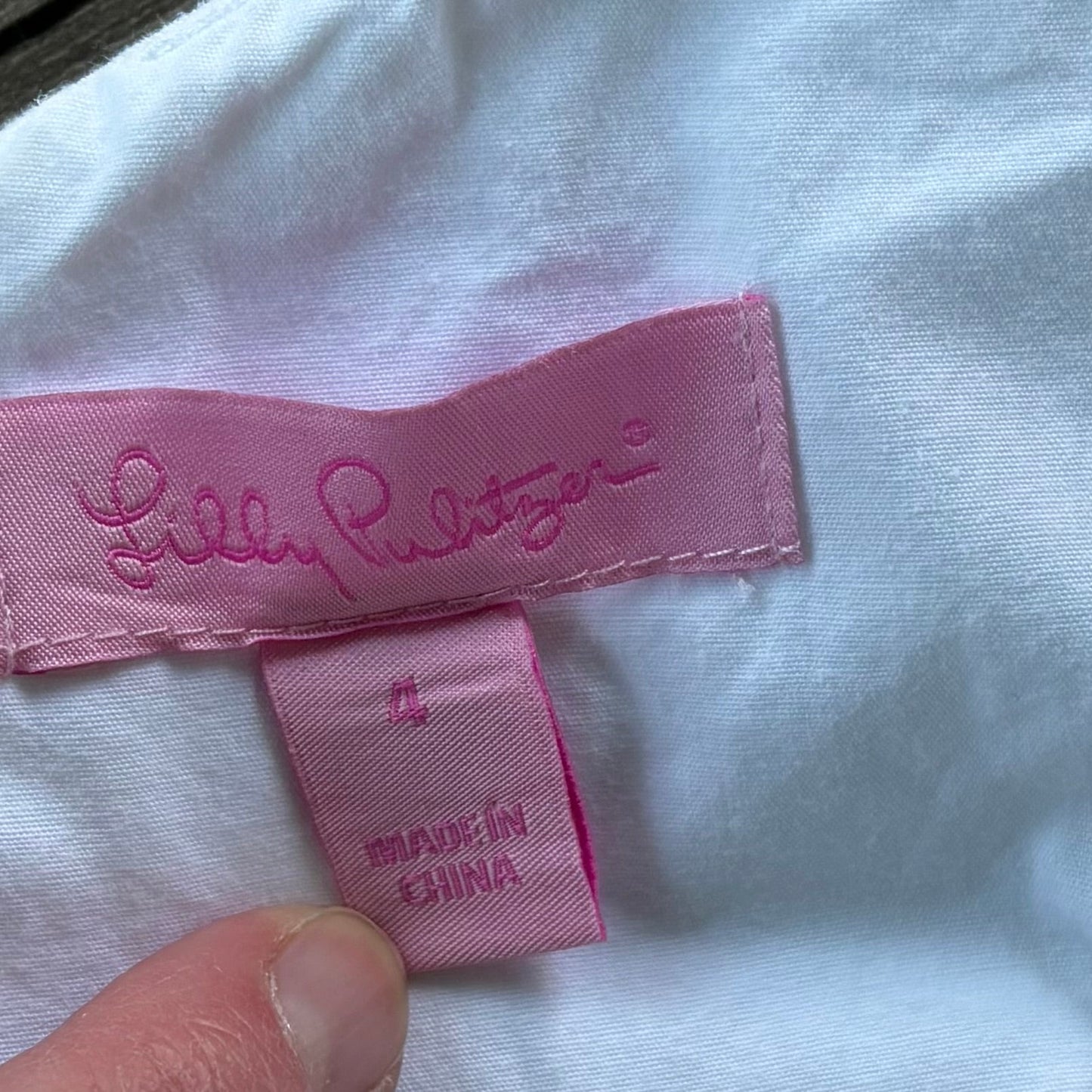 Dress Designer By Lilly Pulitzer In White, Size: S