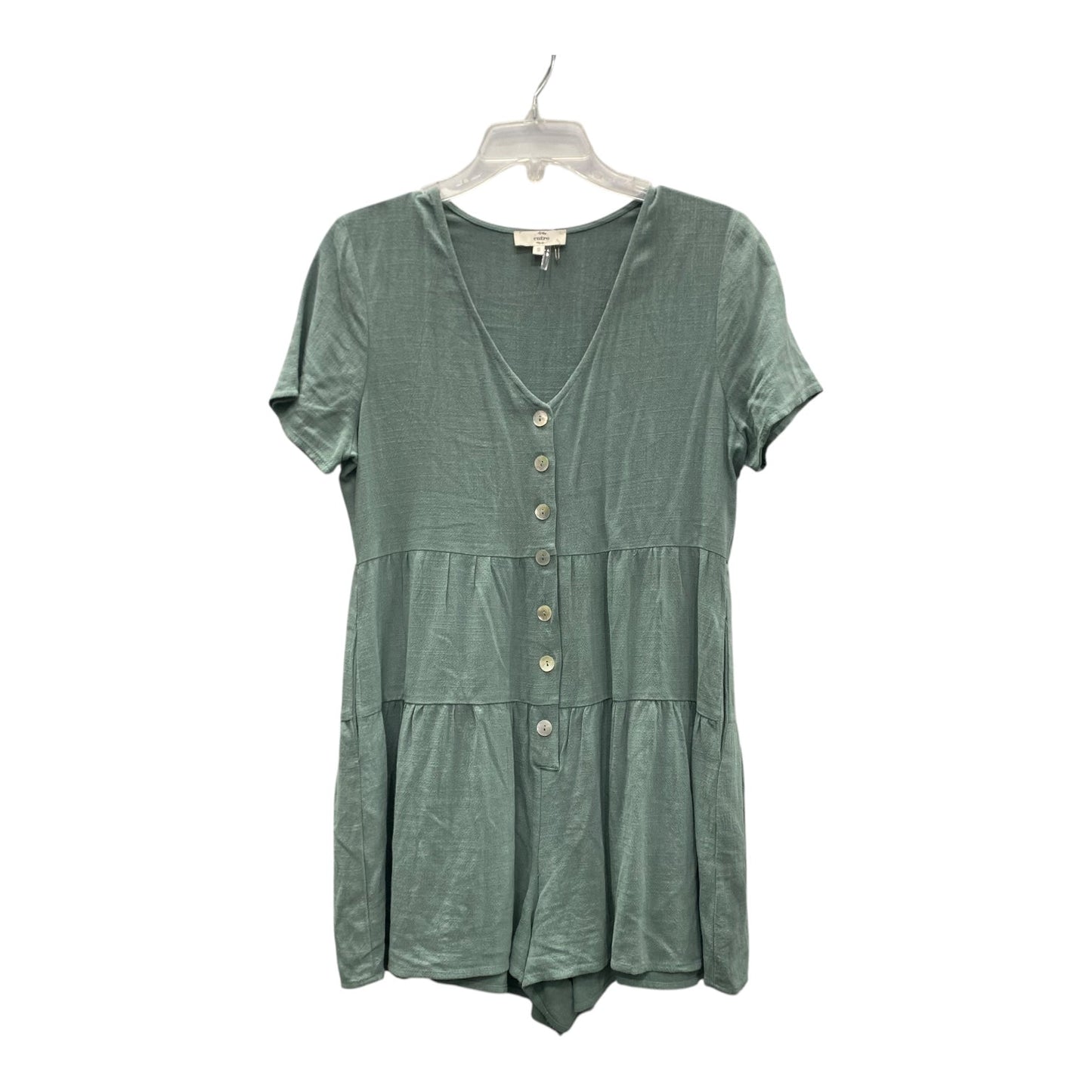 Romper By Entro In Green, Size:S