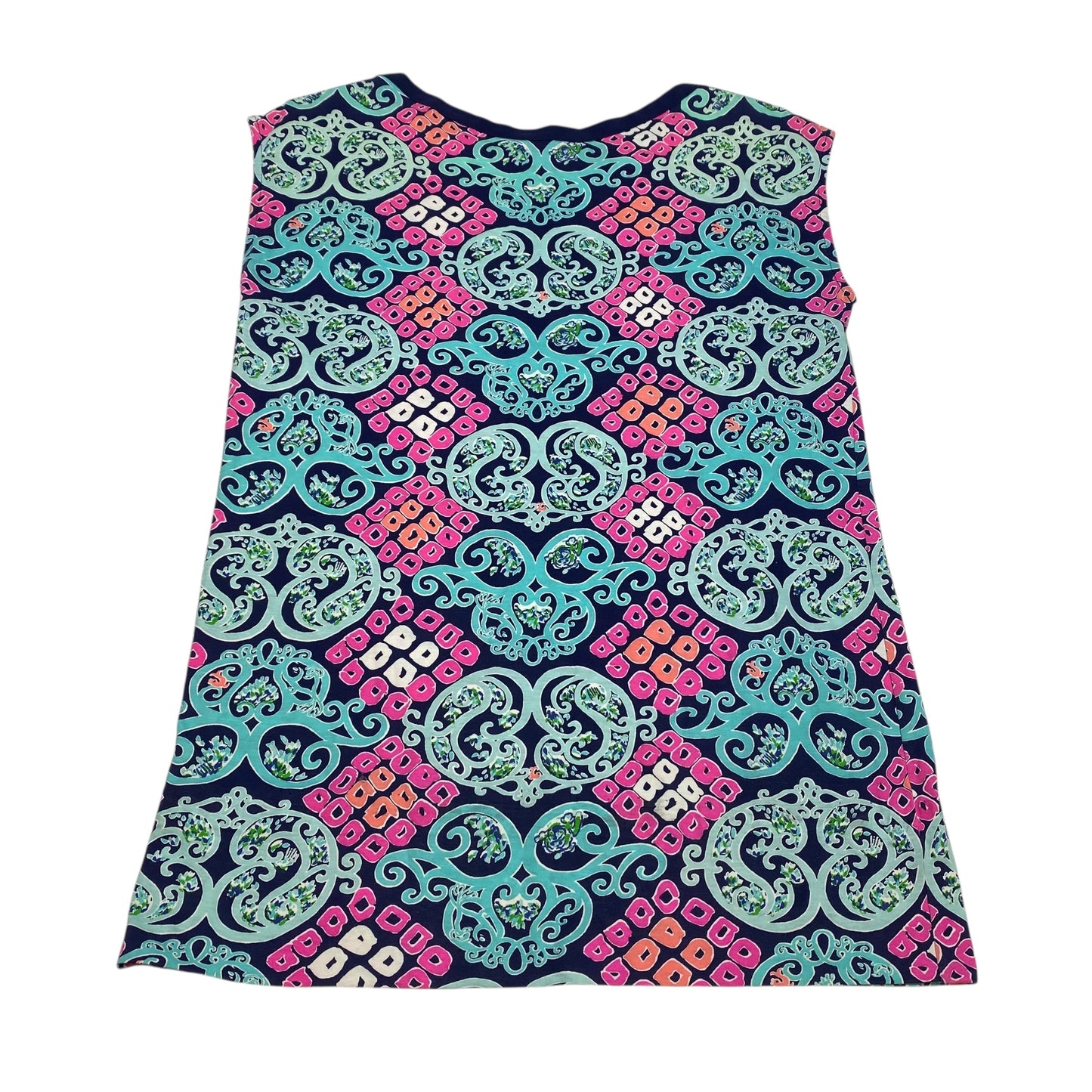 Top Sleeveless Designer By Lilly Pulitzer In Blue, Size:S