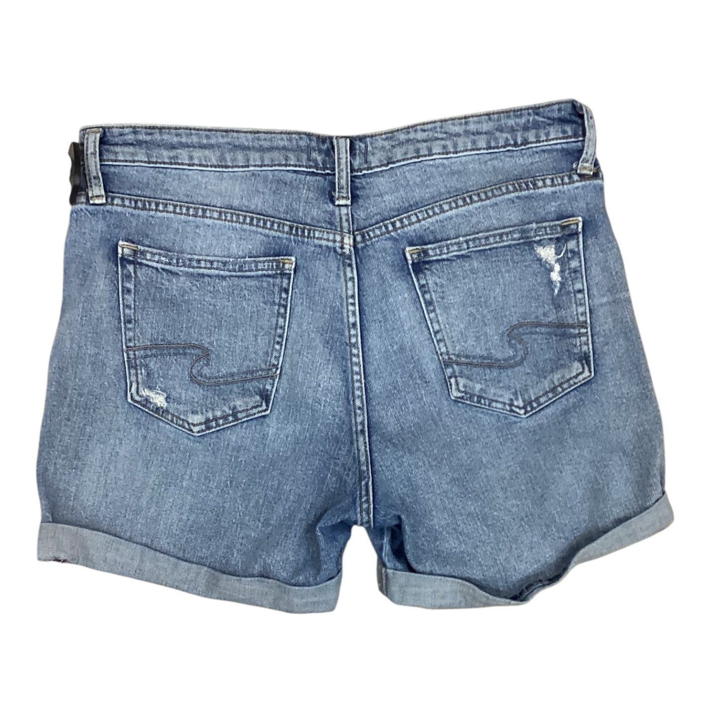 Shorts By Silver In Blue Denim, Size:6