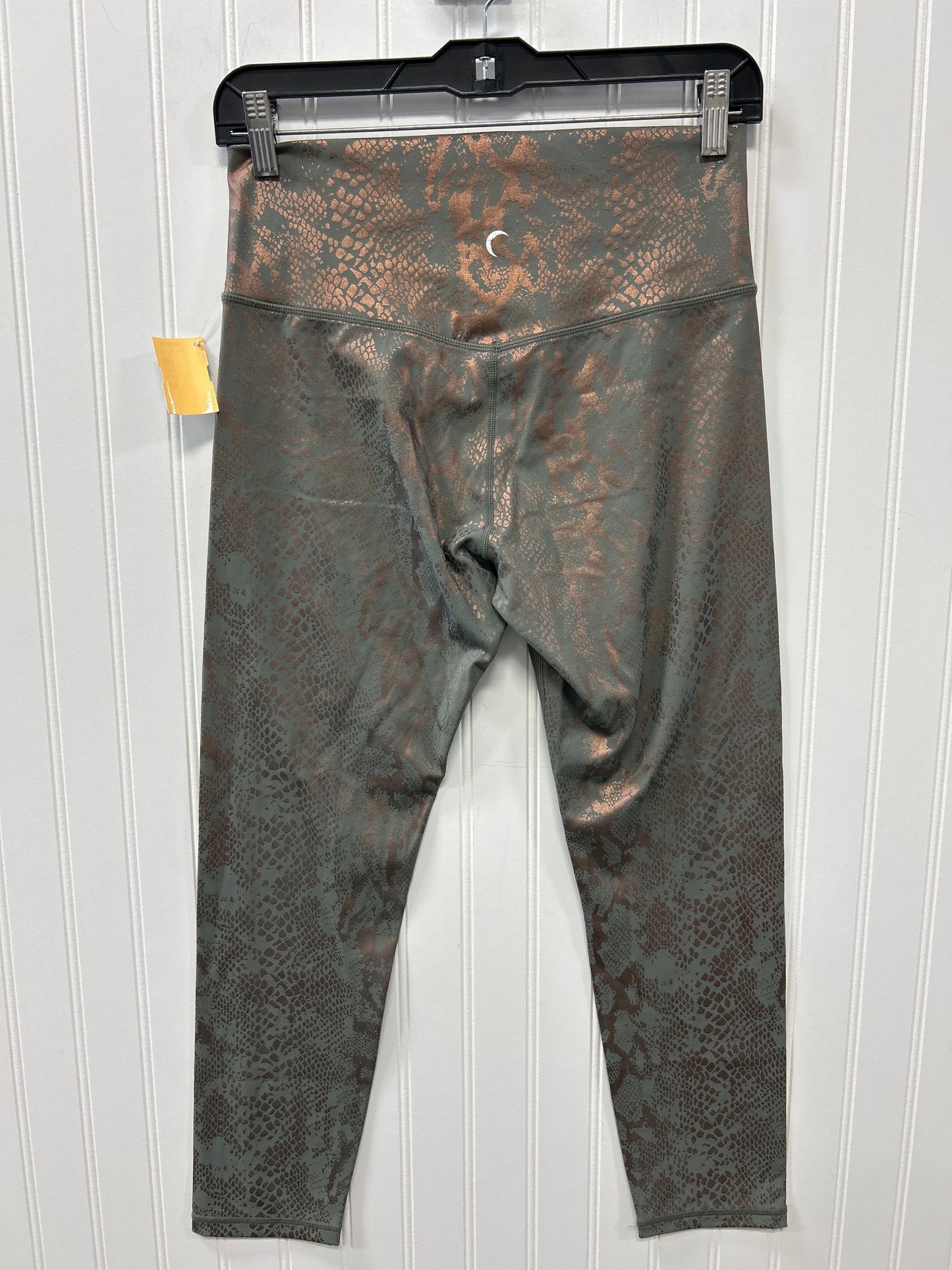 Athletic Leggings By Zyia In Animal Print, Size:L