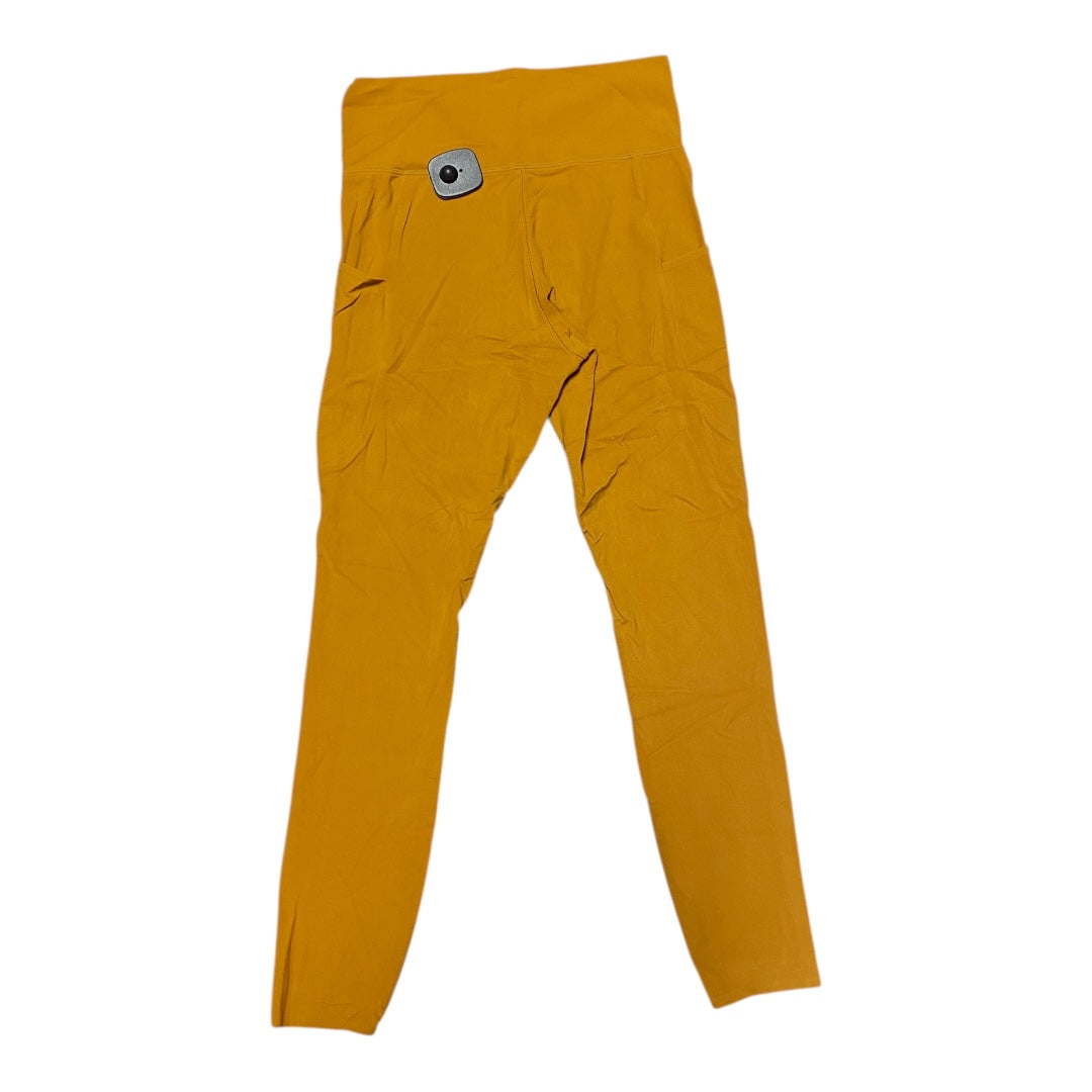 Athletic Leggings By Rei In Gold, Size:M