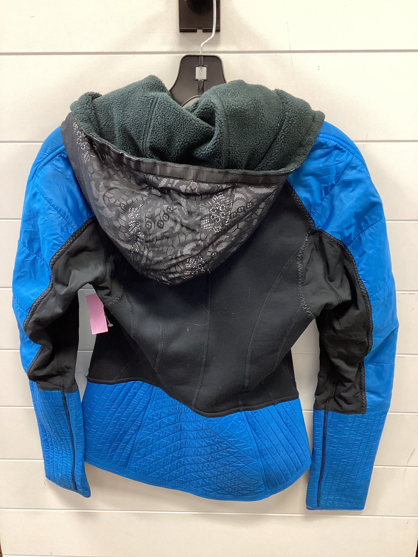 Jacket Fleece By Lululemon In Blue, Size:6