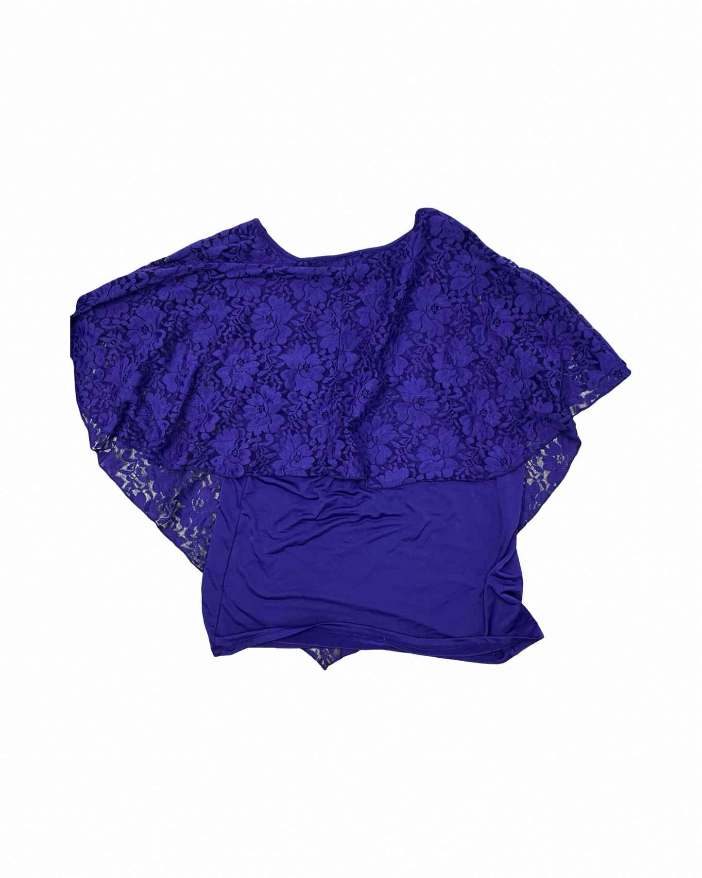 Top Ss By Clothes Mentor In Purple, Size:L