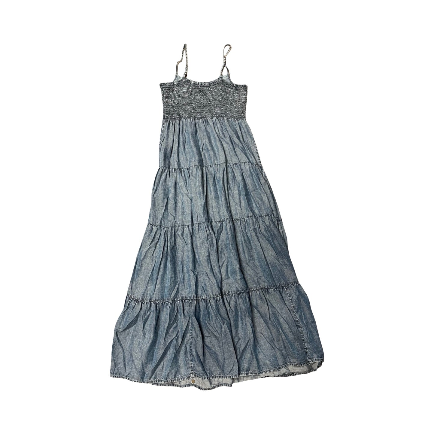 Dress Casual Maxi By Z Supply In Blue Denim, Size:S