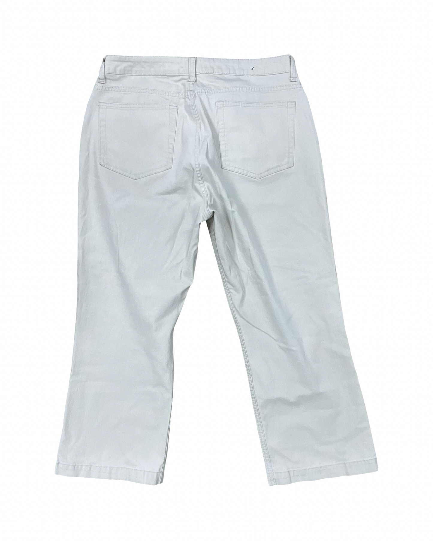 Jeans Boot Cut By Gap In Cream, Size:14