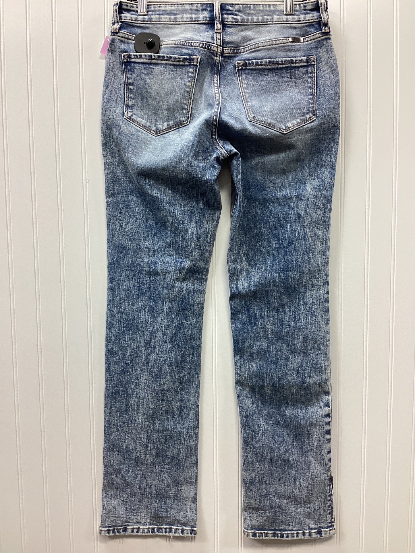 Jeans Straight By Kancan In Blue Denim, Size:8