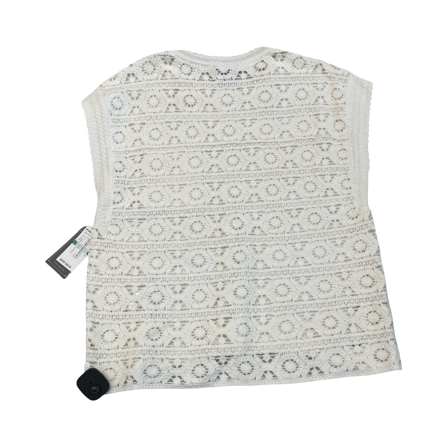 Top Ss By Democracy In White, Size:L