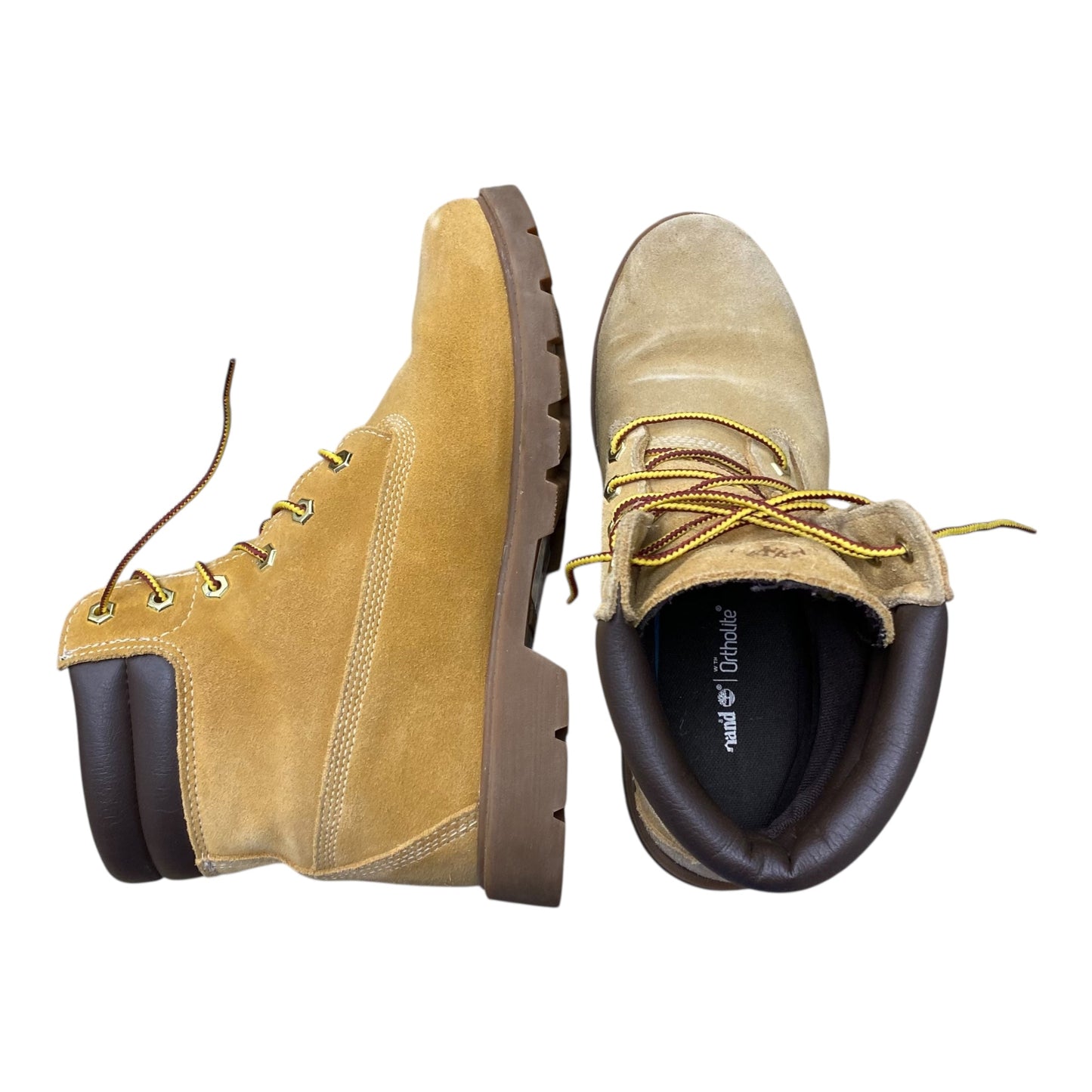 Boots Ankle Flats By Timberland In Brown, Size:10