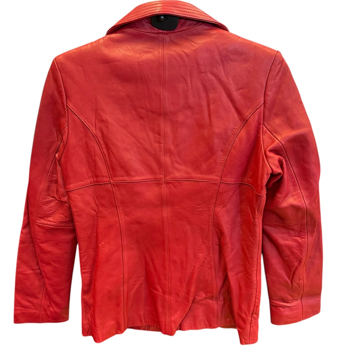 Jacket Leather By Wilsons Leather In Red, Size:S