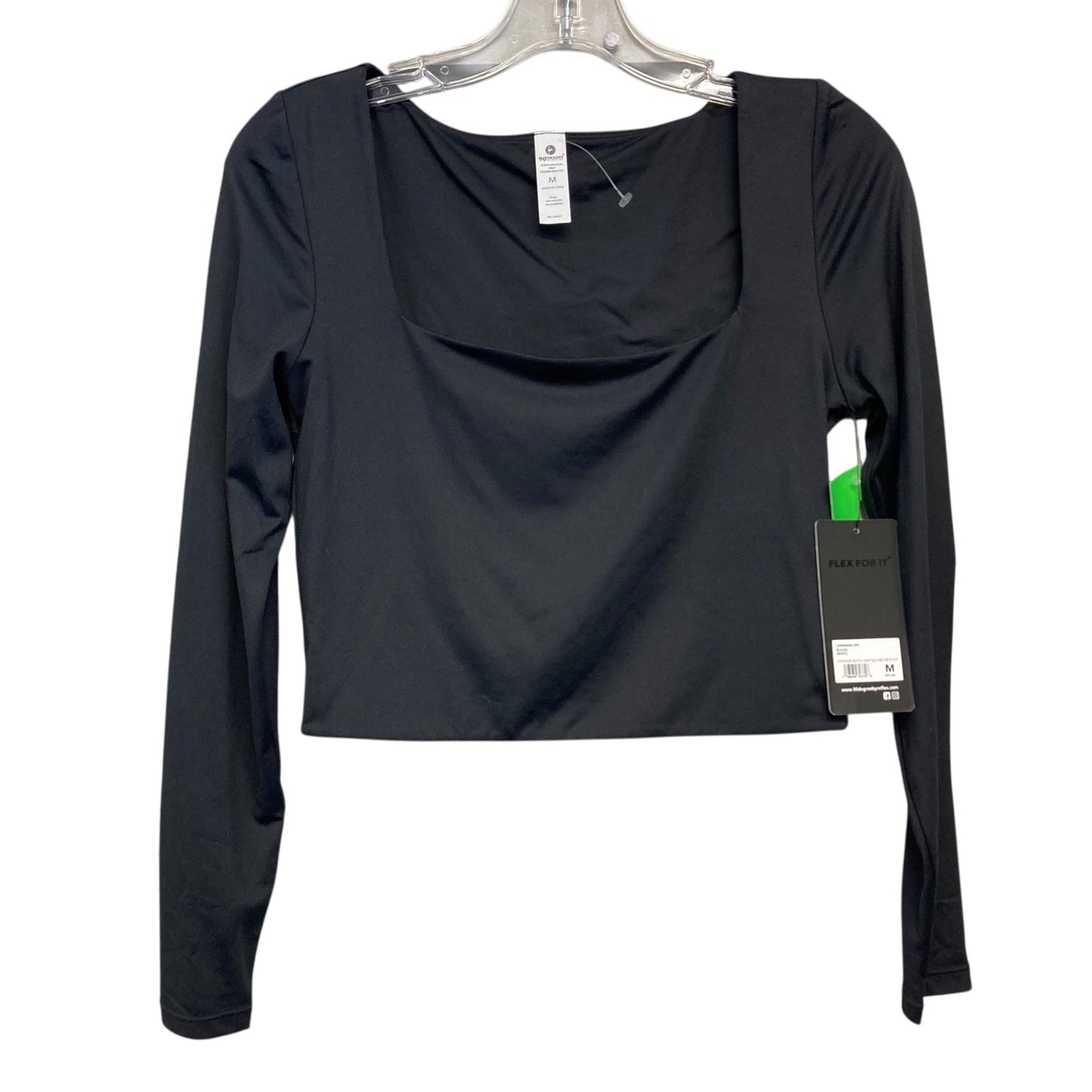 Top Ls By 90 Degrees By Reflex In Black, Size:M