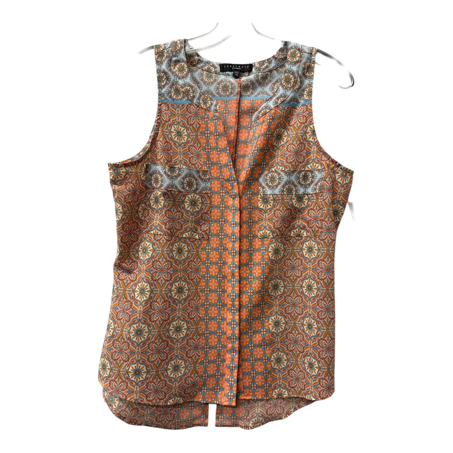 Top Sleeveless By Sanctuary In Orange, Size:M