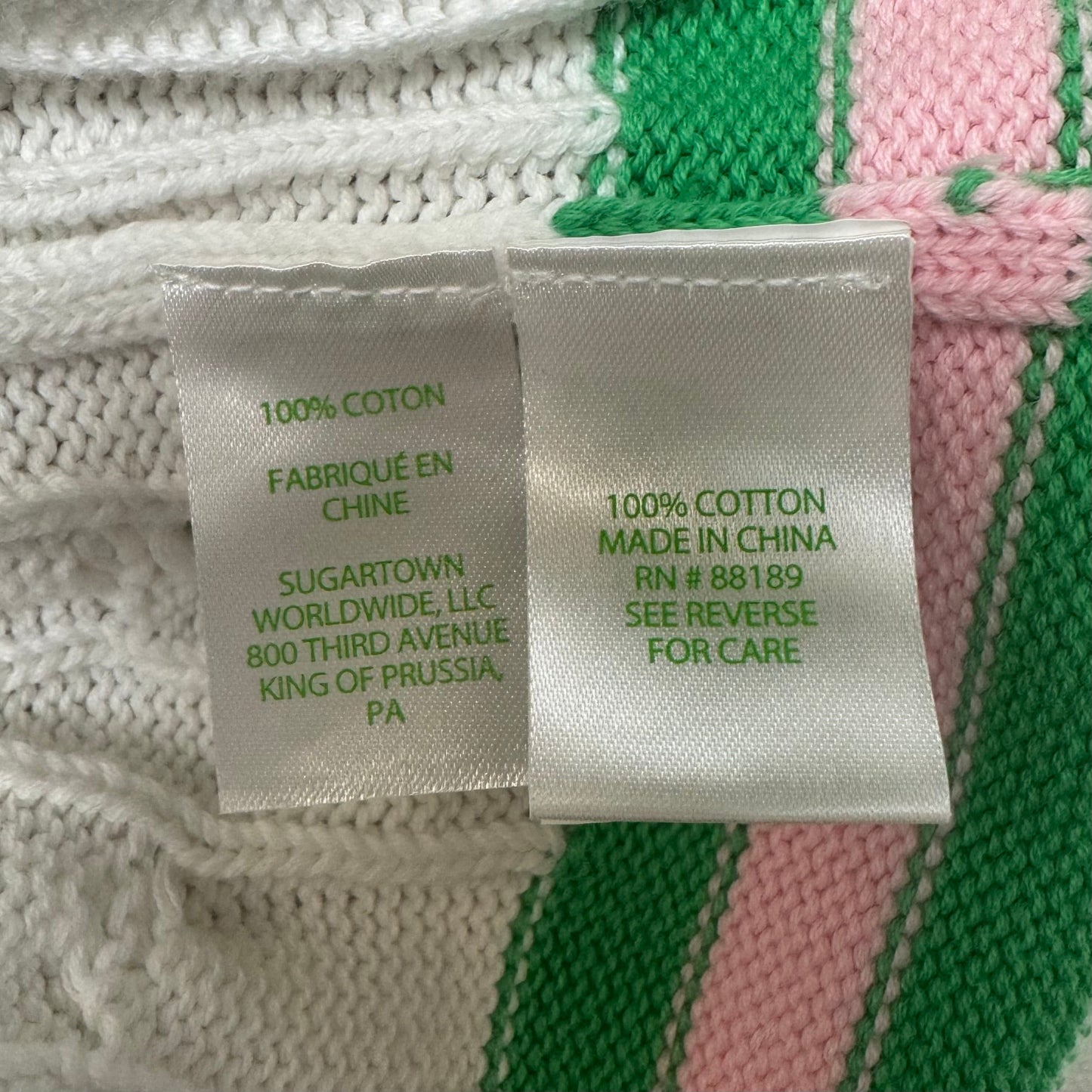 Sweater Cardigan Designer By Lilly Pulitzer In White, Size: M