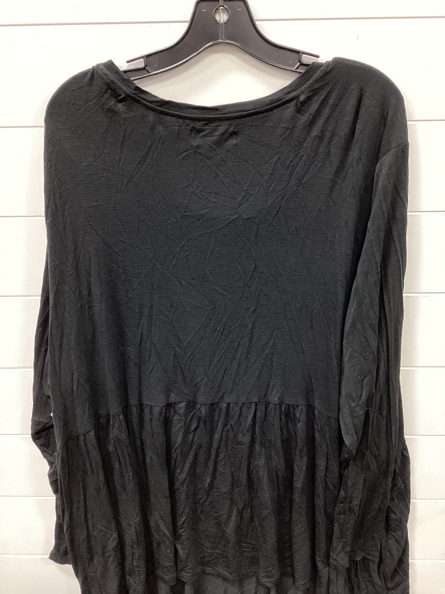 Top Ls By Maurices In Black, Size:4X
