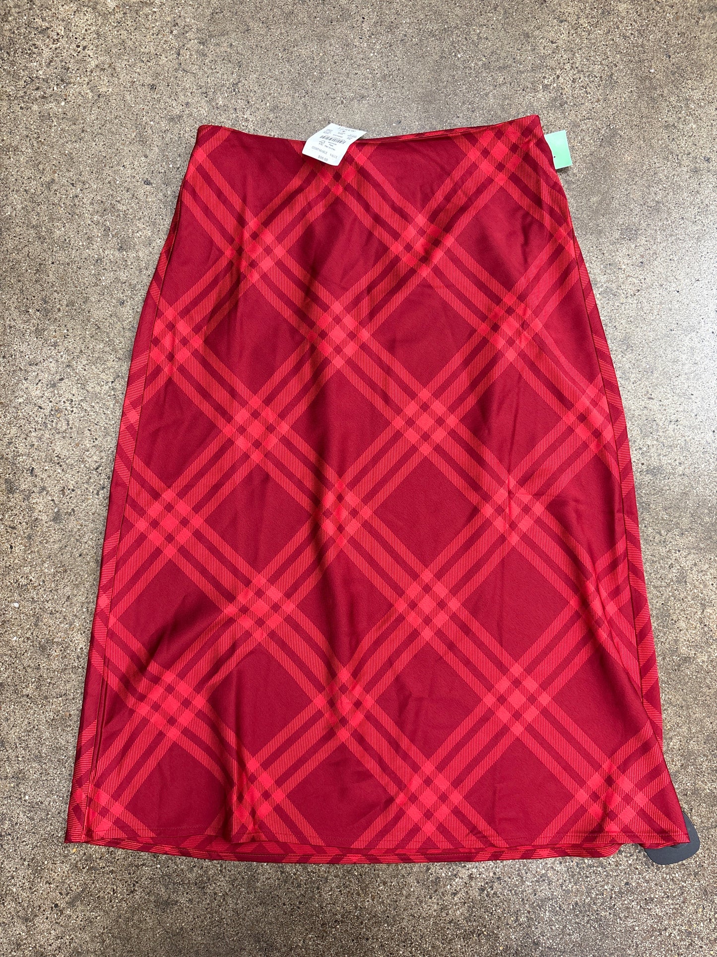 Skirt Midi By J. Crew In Red, Size:Sp