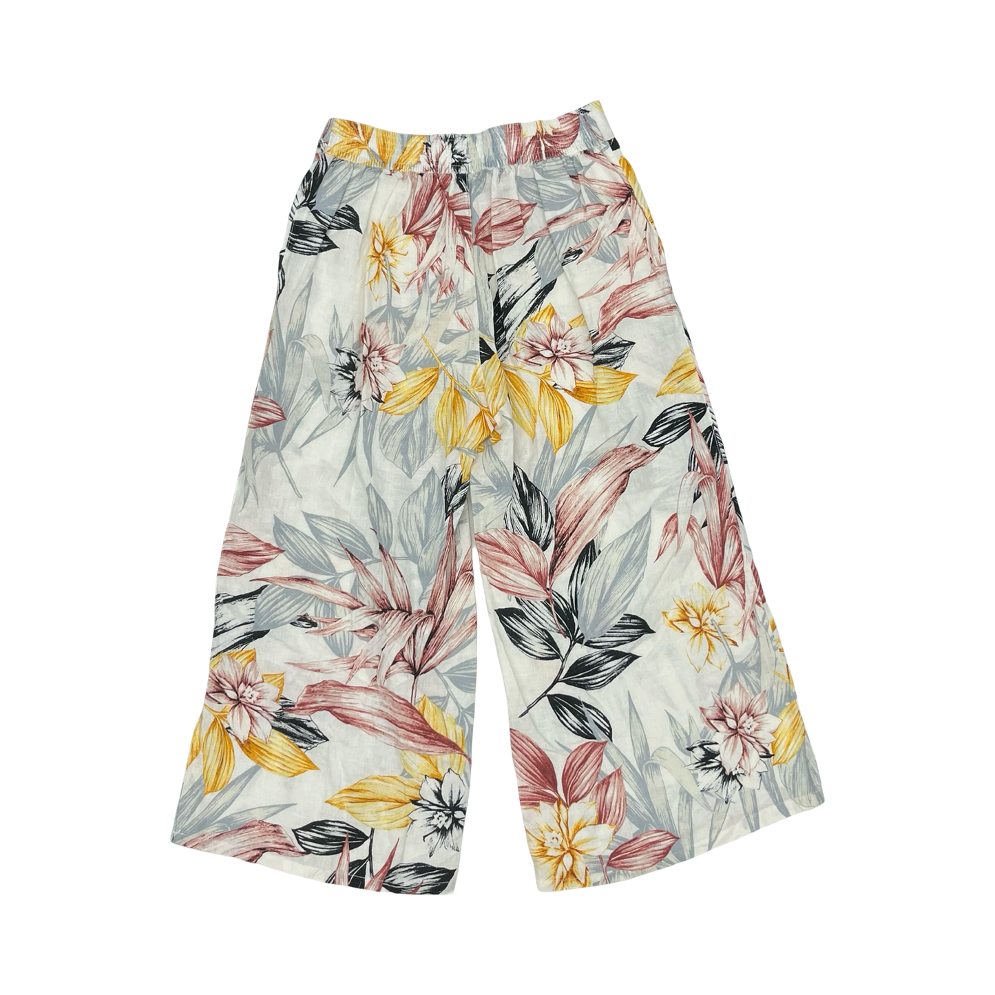 Pants Wide Leg By C And C In Floral Print, Size:S