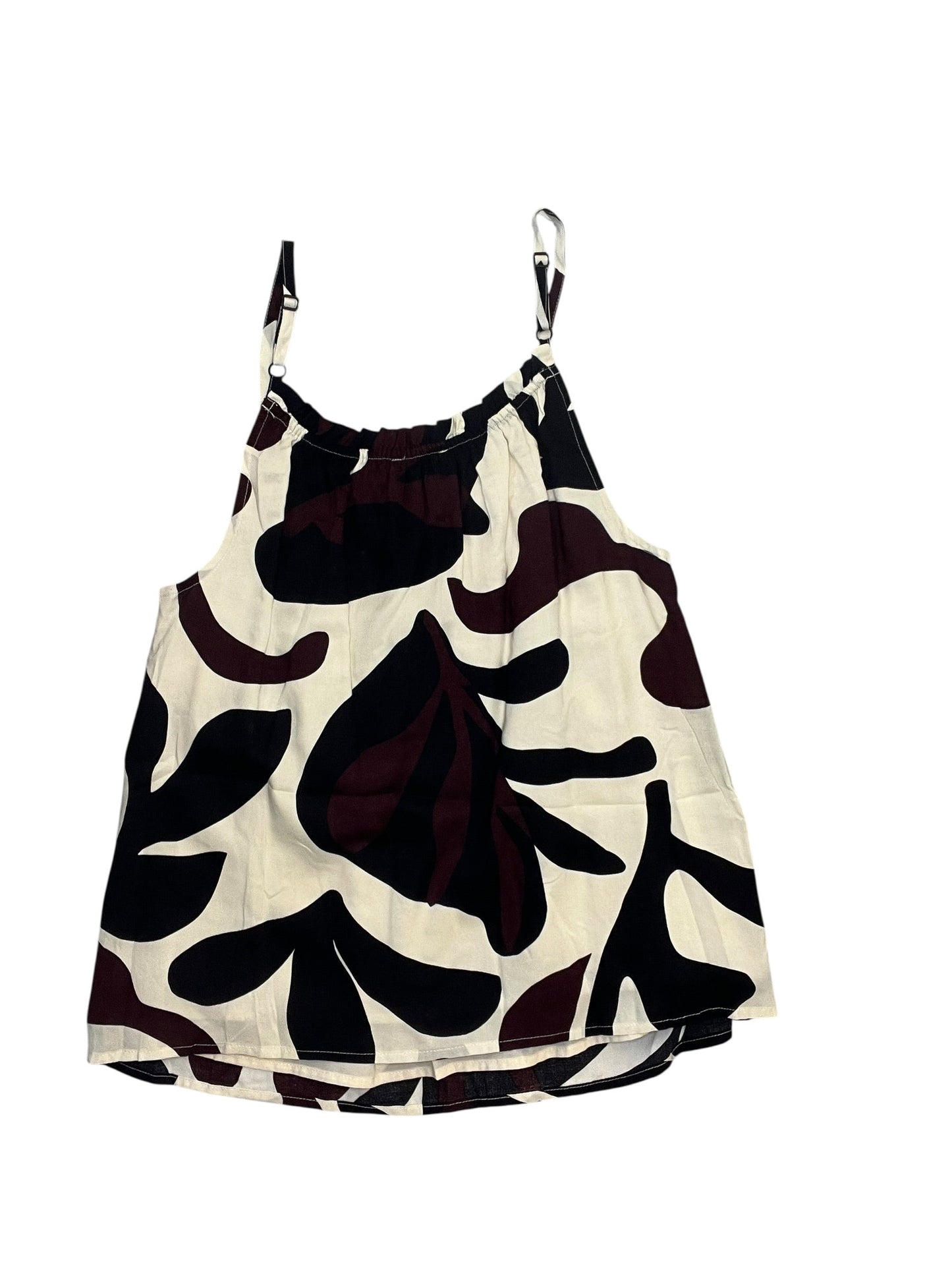 Tank Top By Sanctuary In Black & Cream, Size:Xs