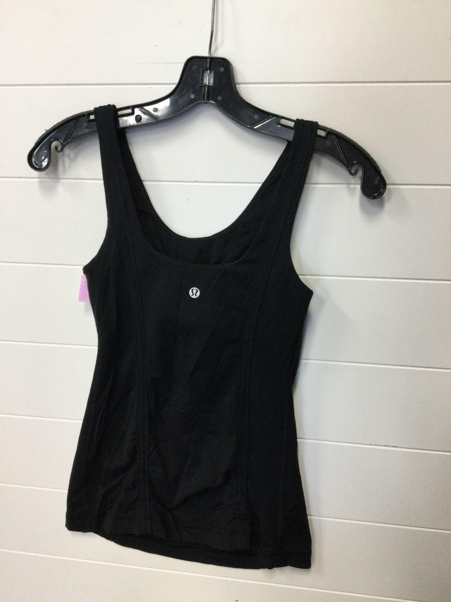 Athletic Tank Top By Lululemon In Black, Size:Xs