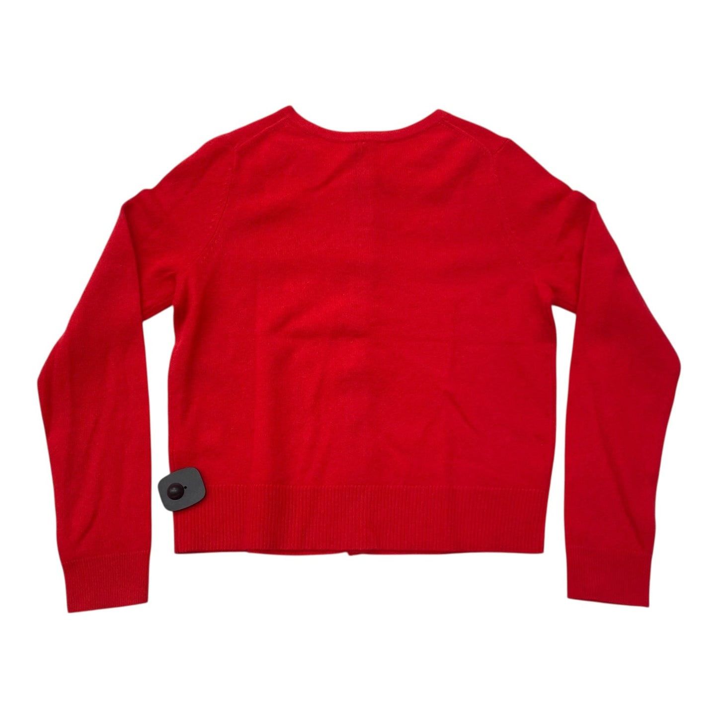 Sweater Cardigan By Anthropologie In Red, Size:S