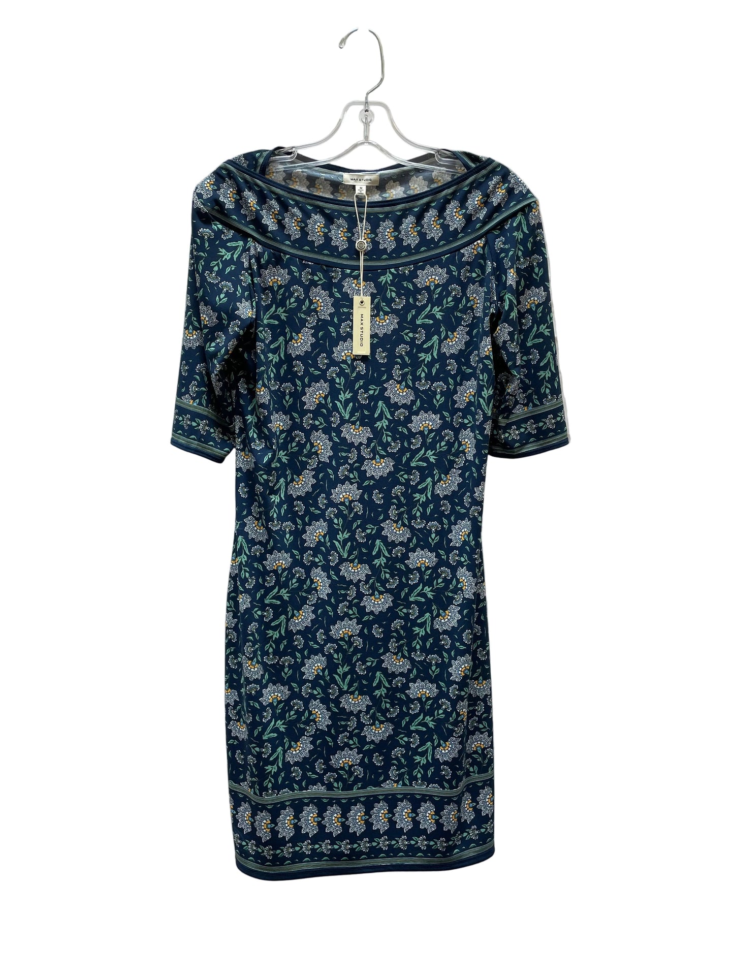Dress Casual Short By Max Studio In Floral Print, Size:M