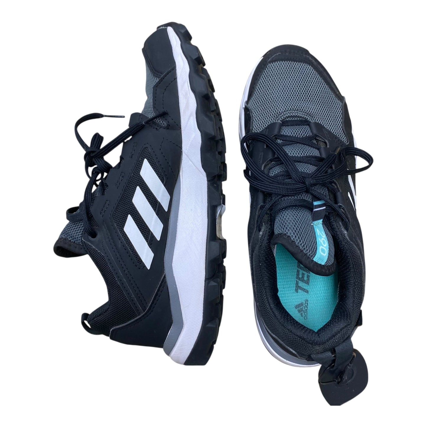 Shoes Athletic By Adidas In Black & White, Size:7