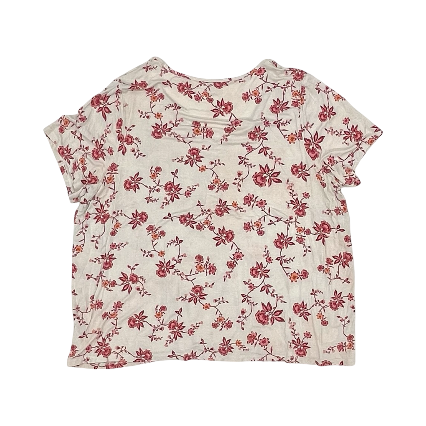Blouse Ss By Old Navy In Cream, Size:Xxl