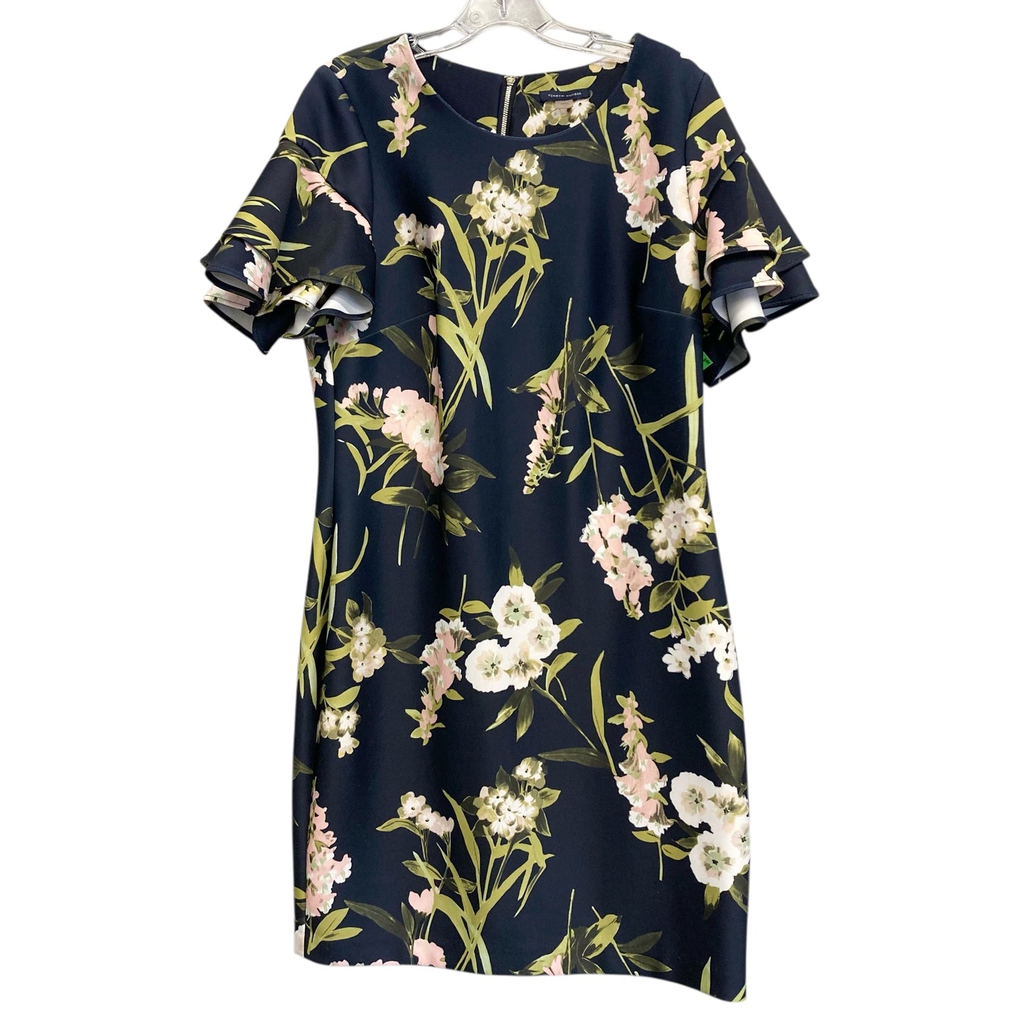 Dress Work By Tommy Hilfiger In Floral Print, Size:Xl