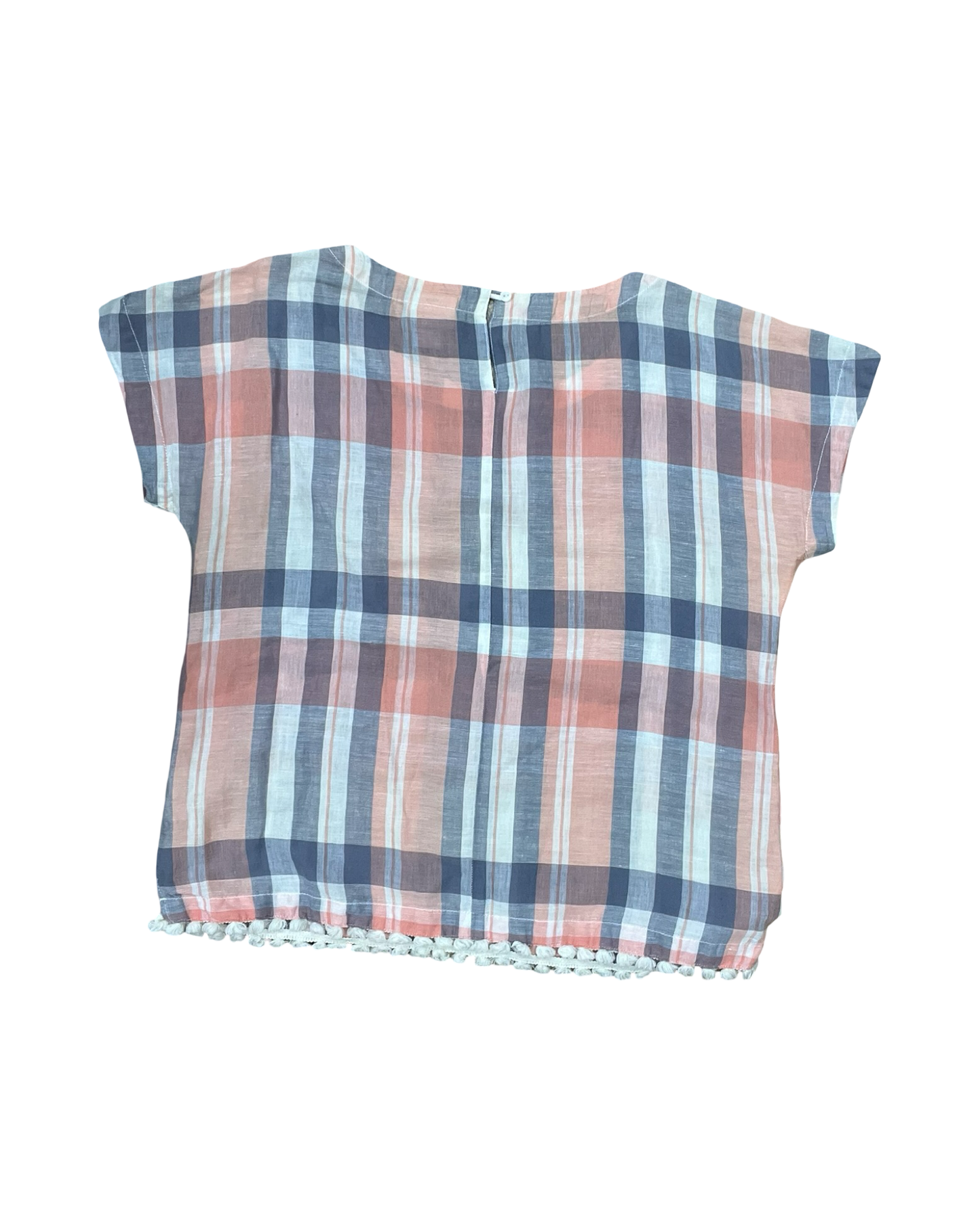 Top Ss By Liz Claiborne In Blue & Orange, Size:M