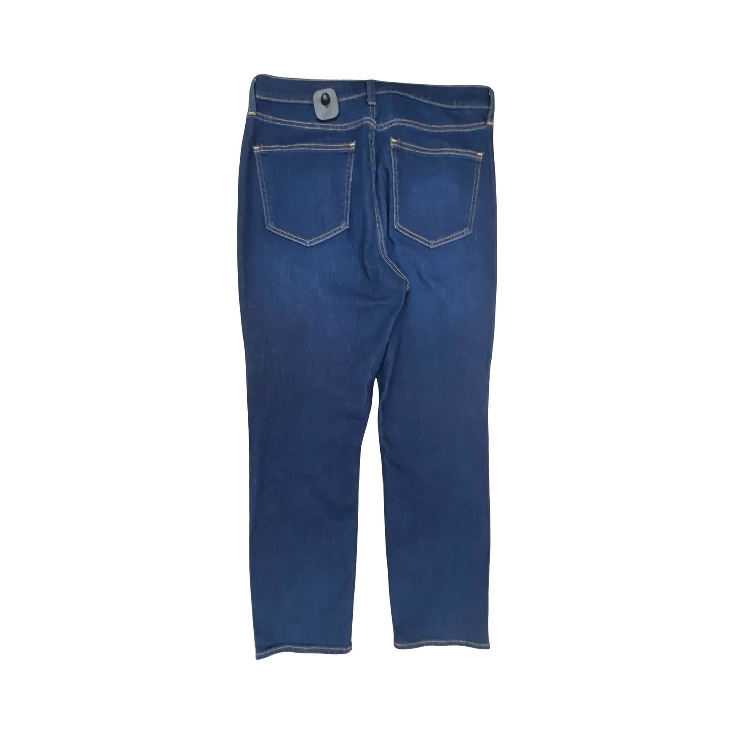Jeans Straight By Gap In Blue Denim, Size:12