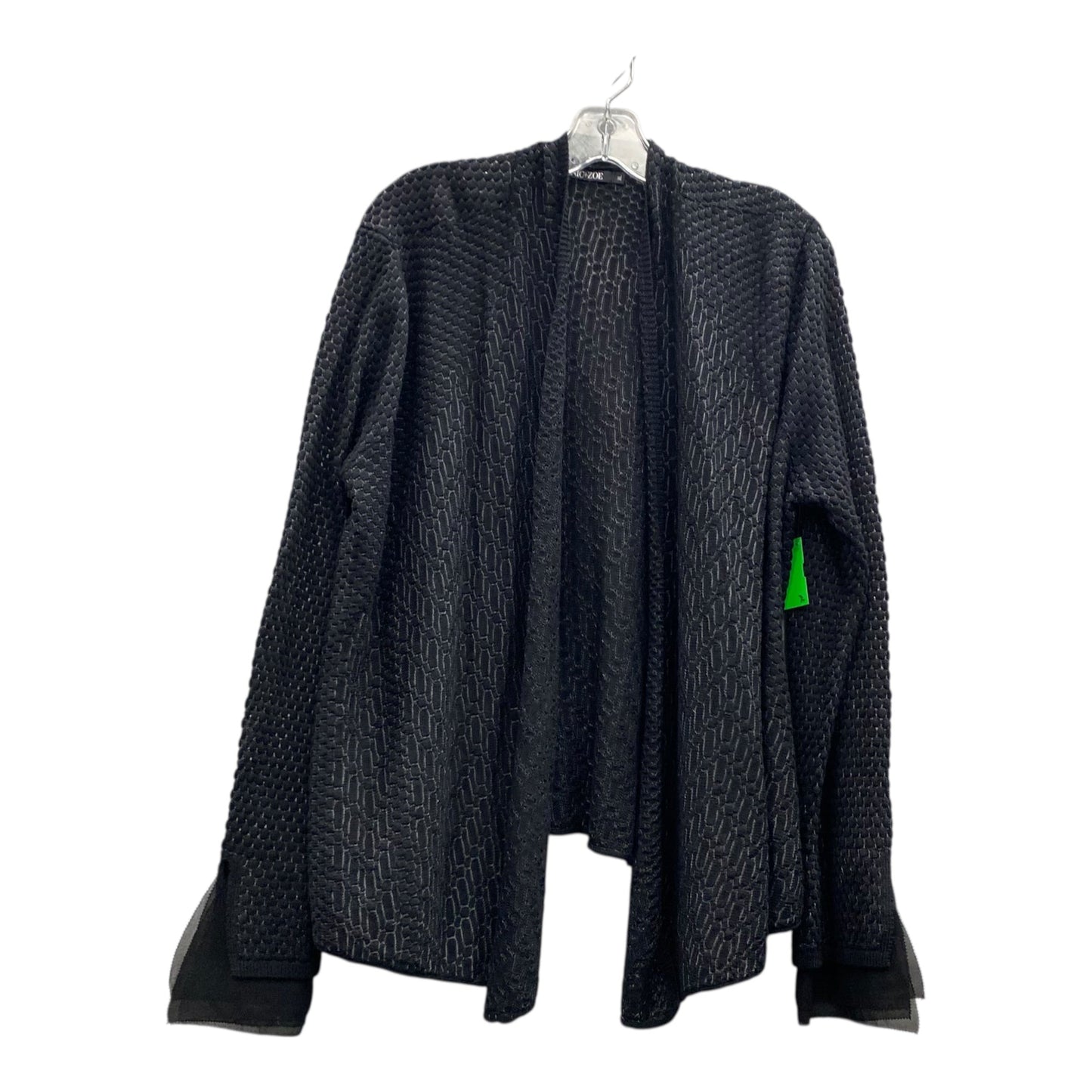 Cardigan By Nic + Zoe In Black, Size:Xl