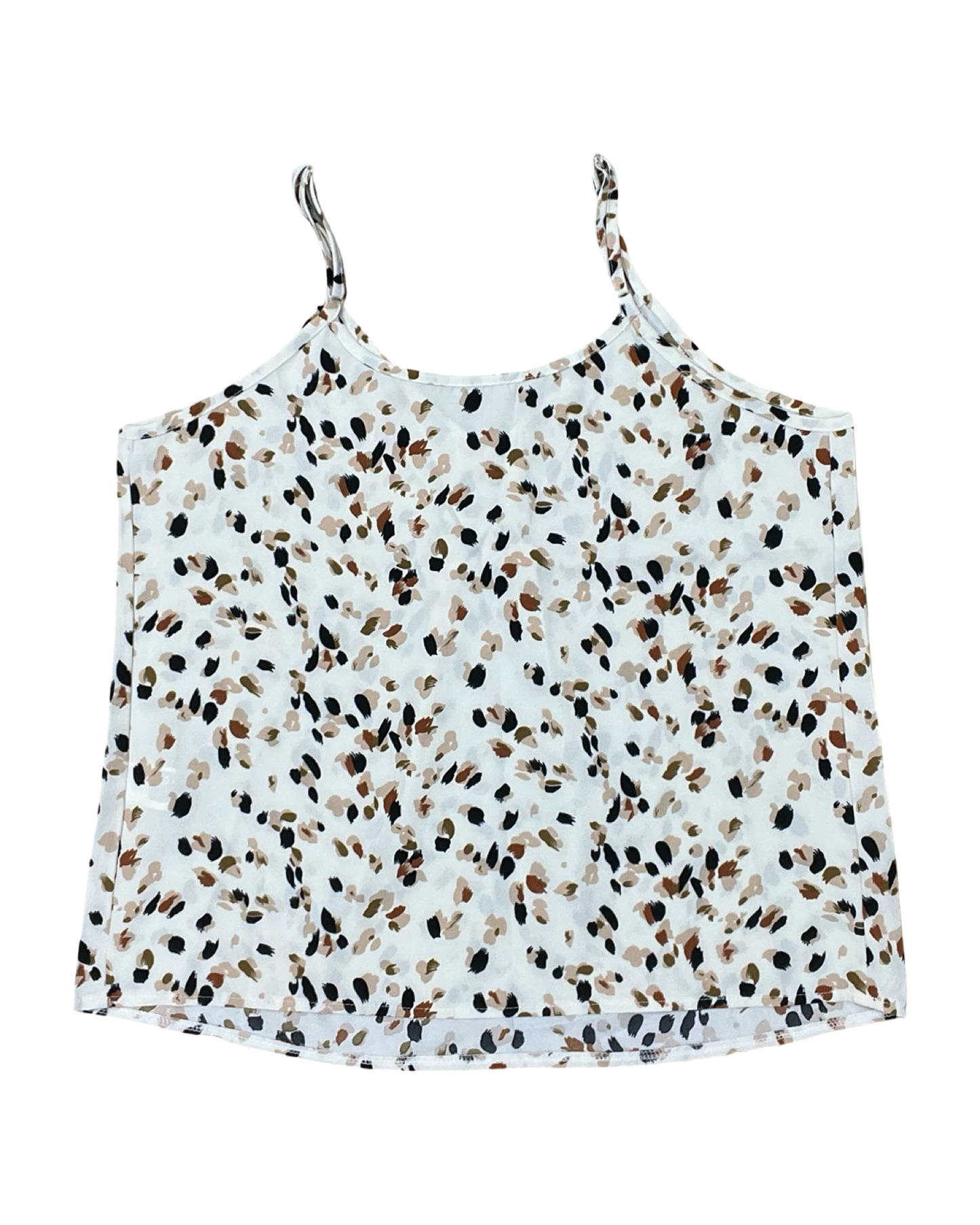 Top Sleeveless By Shein In Cream, Size:Xl