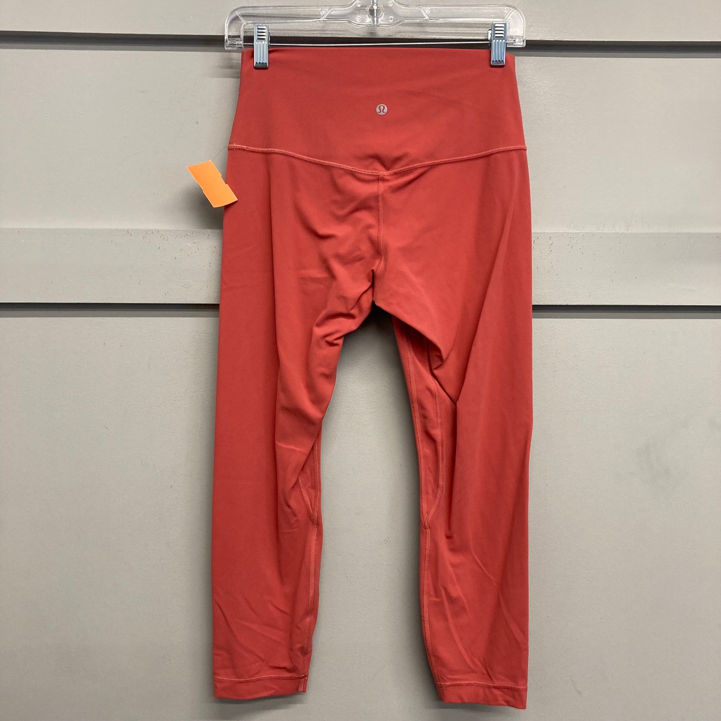 Athletic Leggings By Lululemon In Coral, Size:M