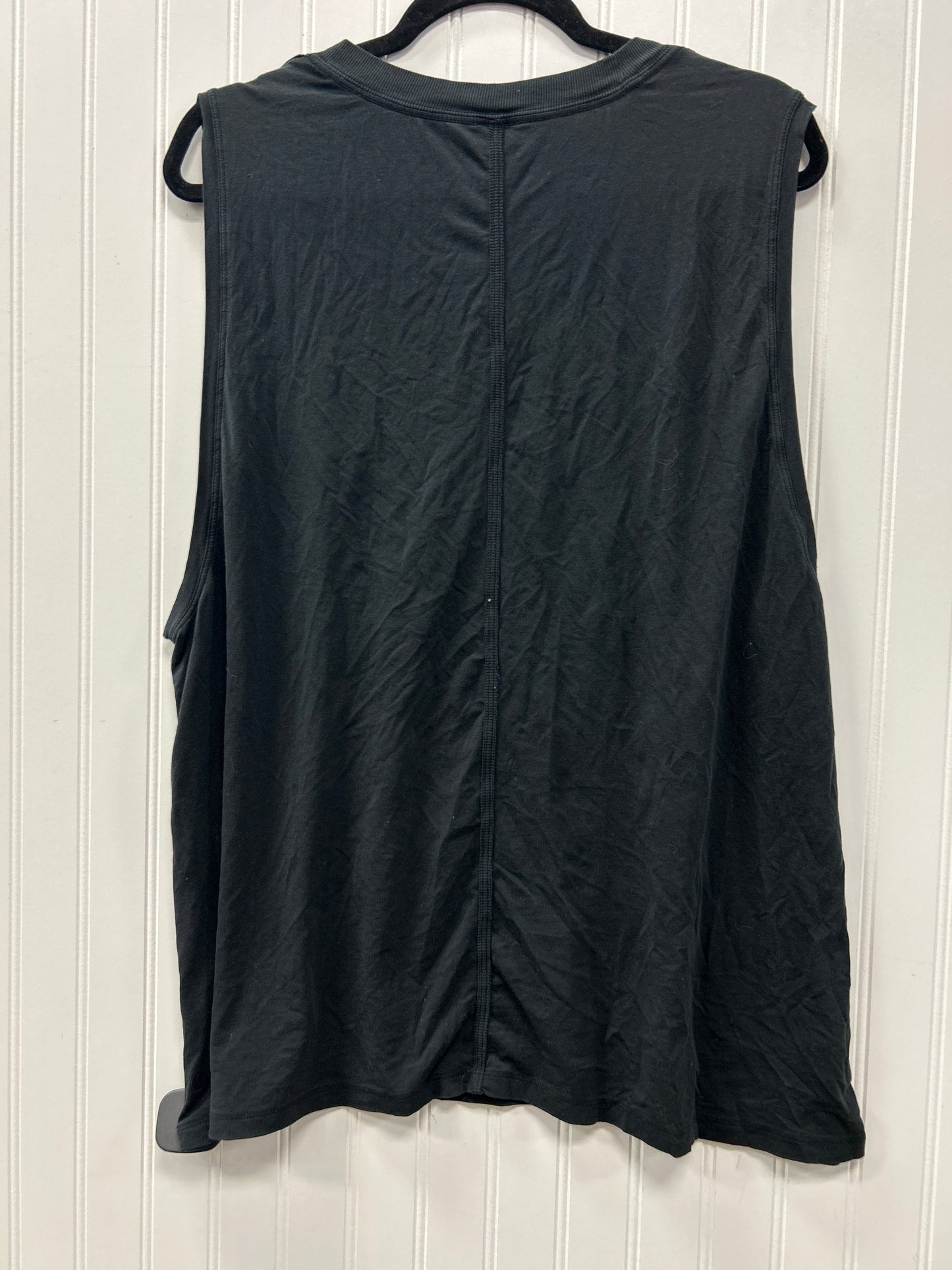 Athletic Tank Top By Lululemon In Black, Size:16