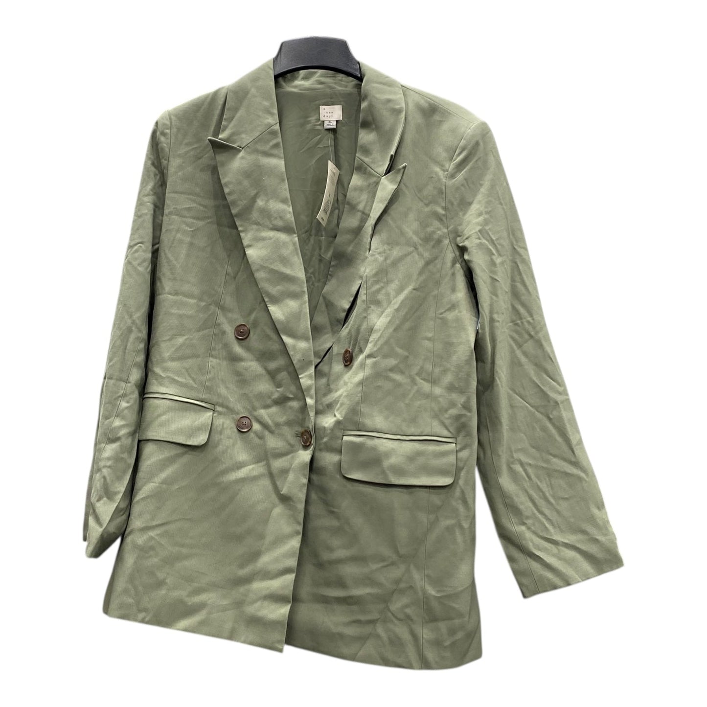 Blazer By A New Day In Green, Size:Xl