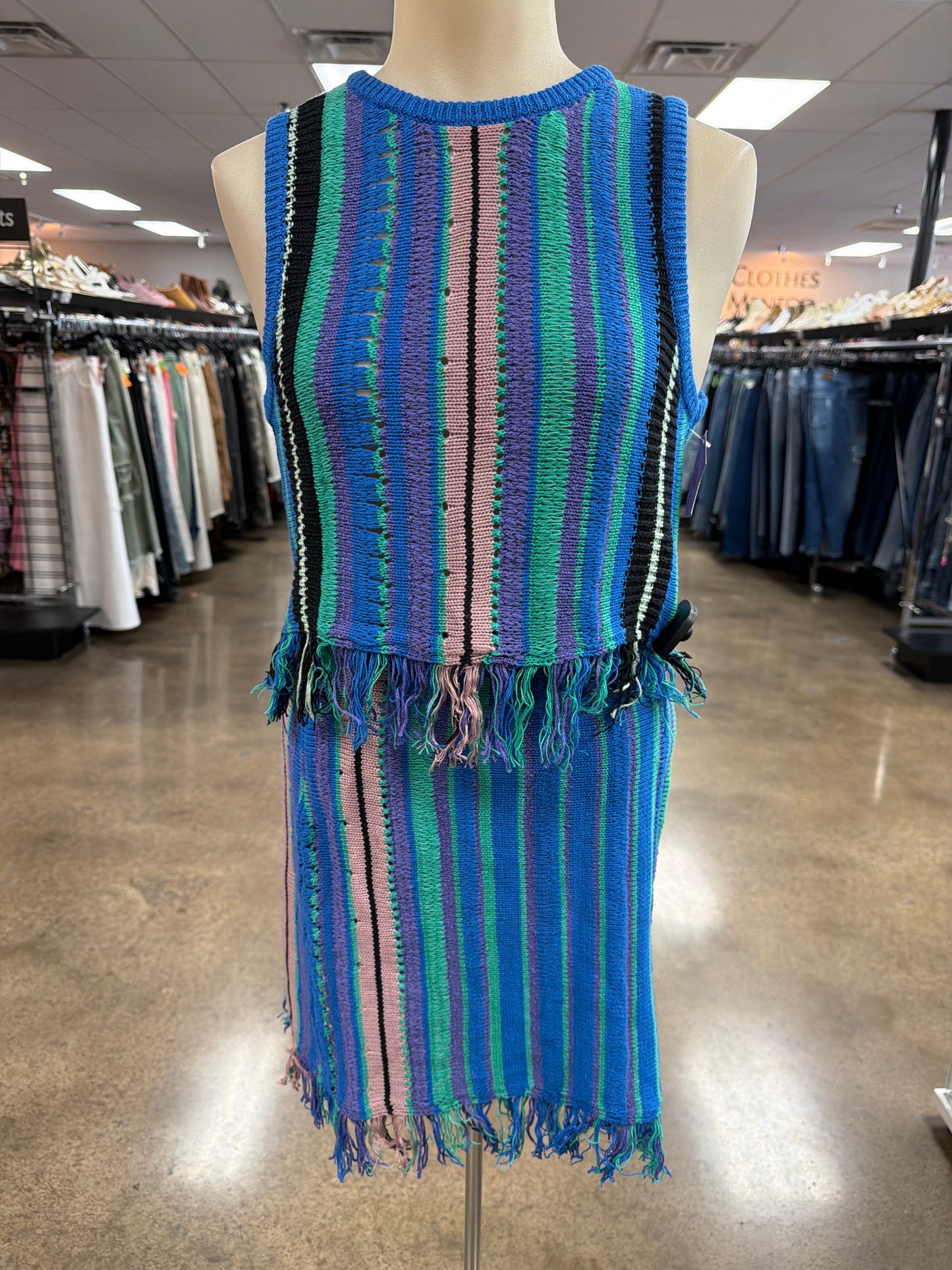 Skirt Set 2Pc By Urban Outfitters In Multi, Size:M