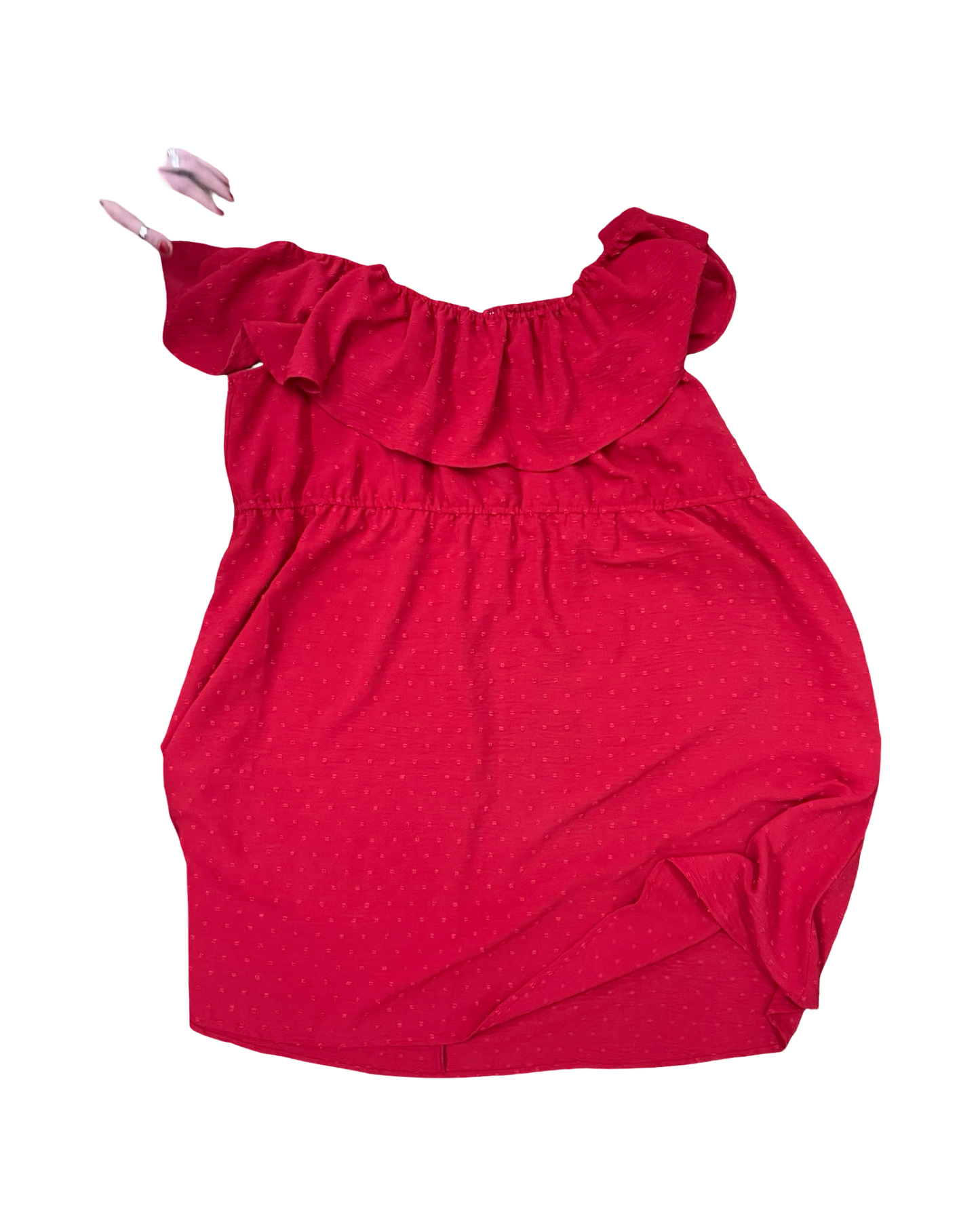 Dress Party Midi By 89Th And Madison In Red, Size:3x