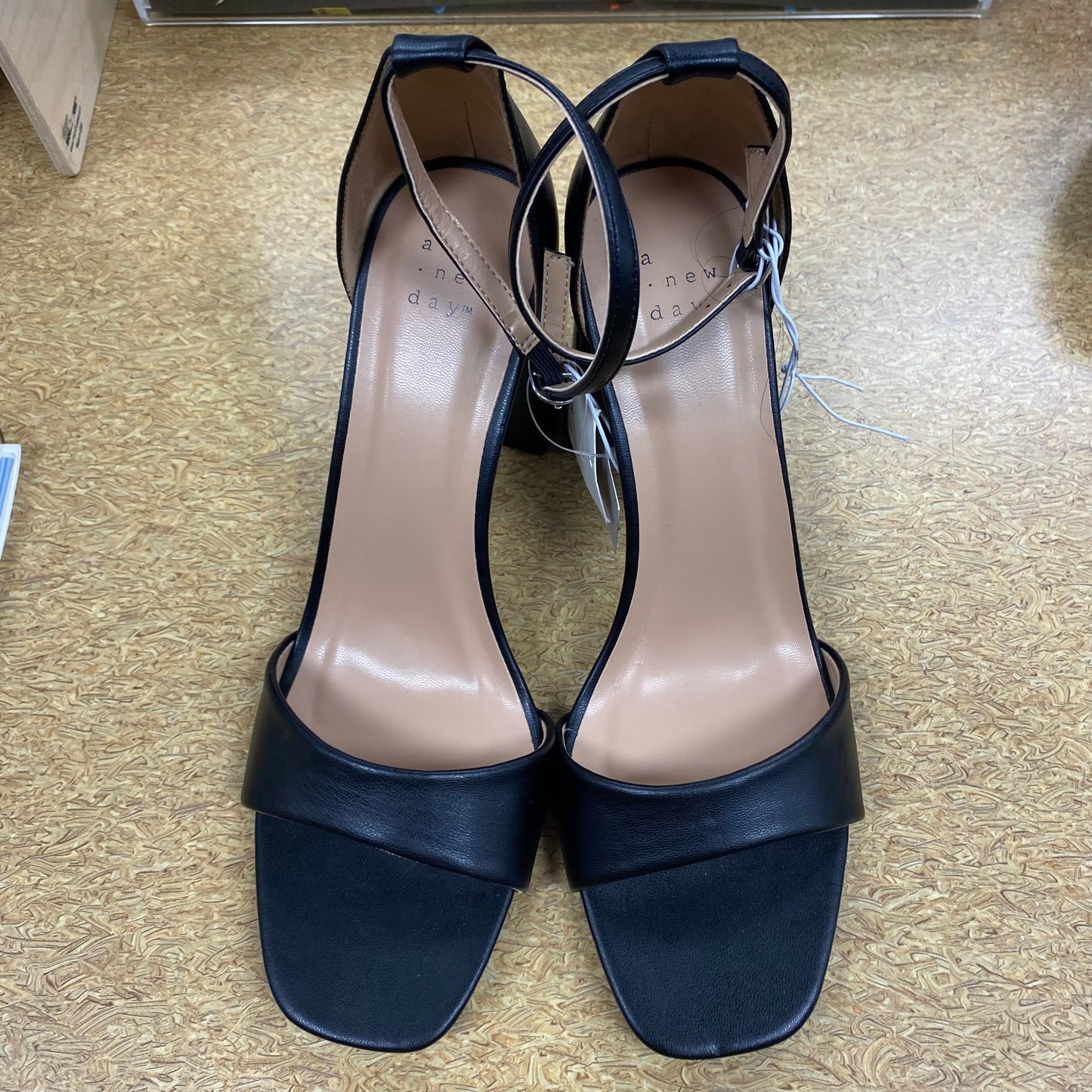 Sandals Heels Block By A New Day In Black, Size:10