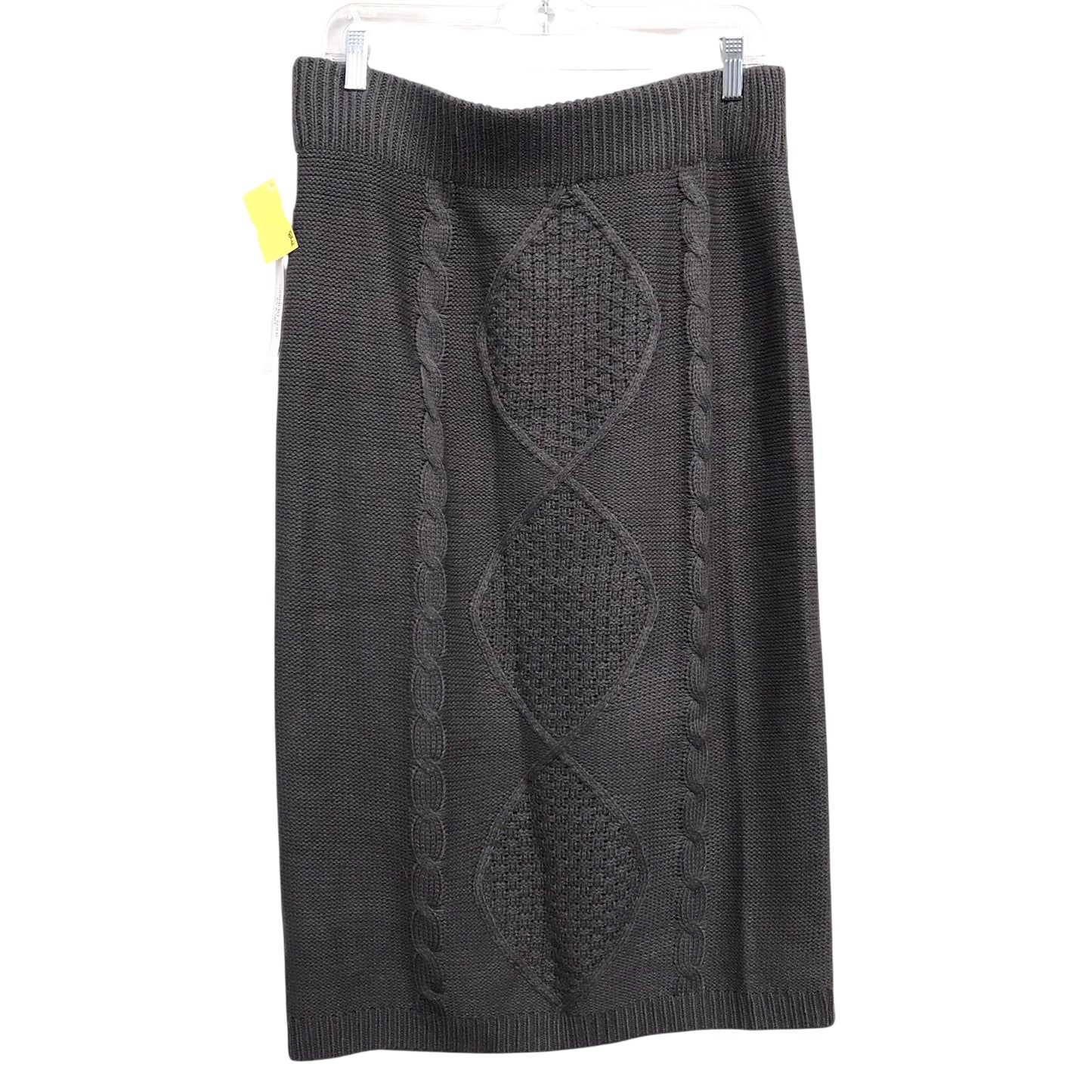 Skirt Midi By Venus In Grey, Size:1X