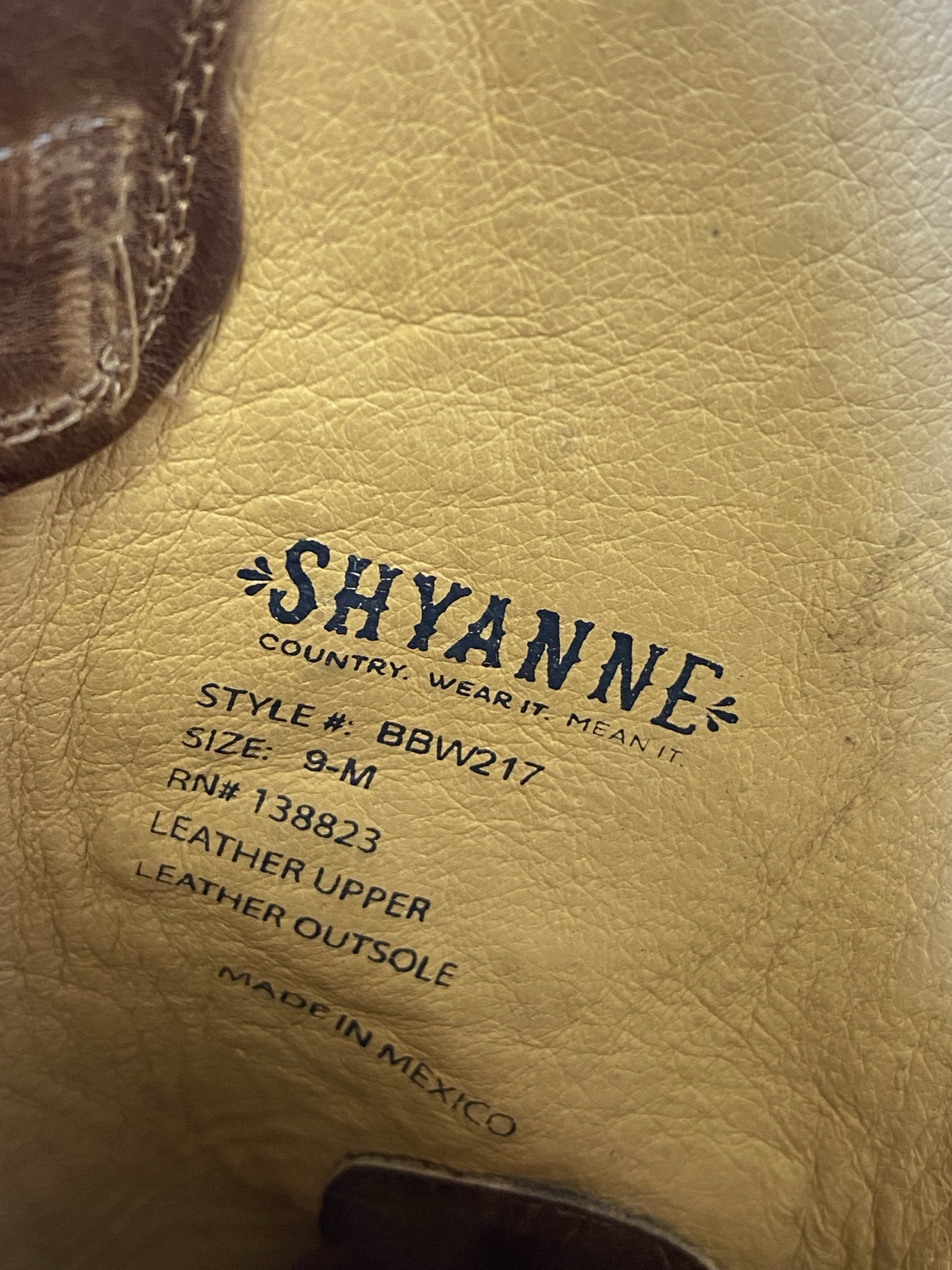 Boots Western By Shyanne In Brown, Size: 9