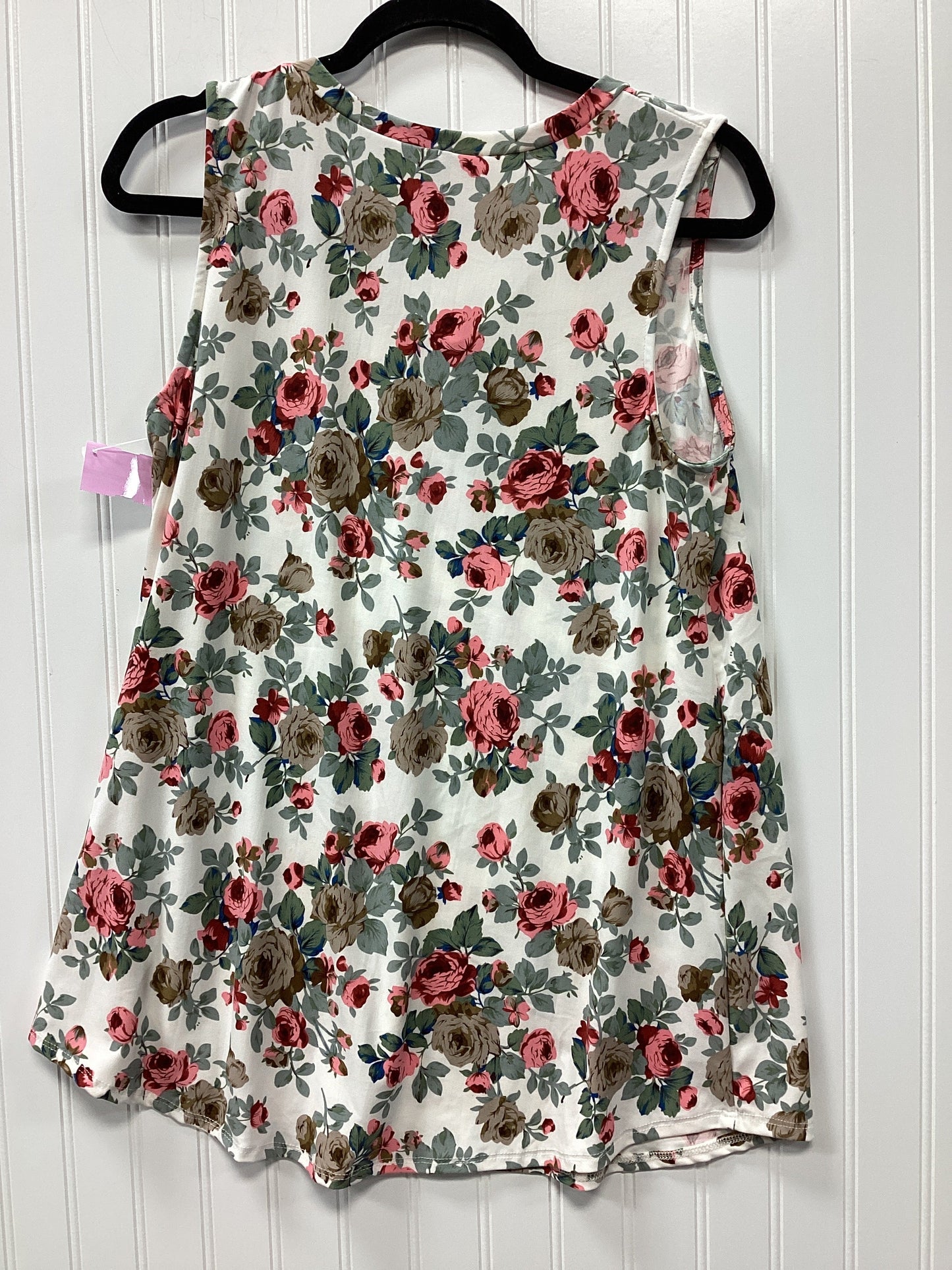 Top Ss By Agnes & Dora In Floral Print, Size:S