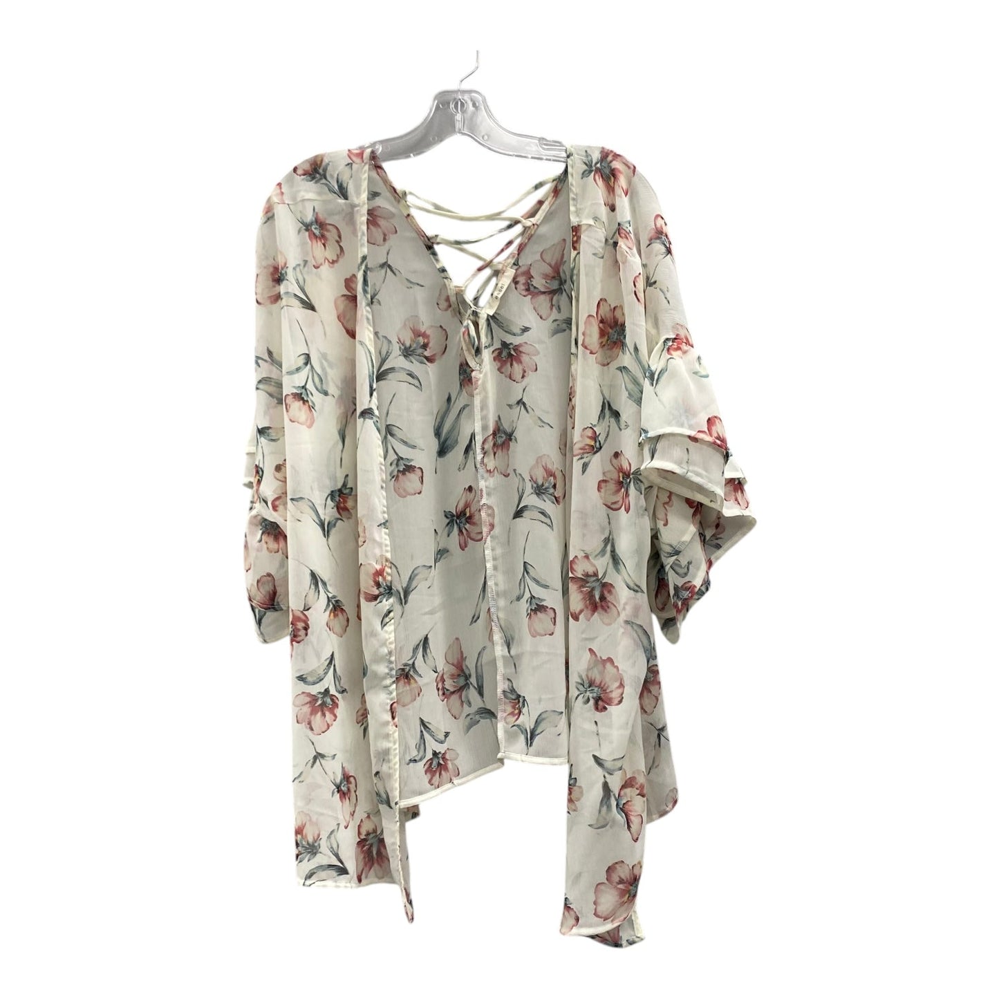 Kimono By Easel In Cream, Size:S